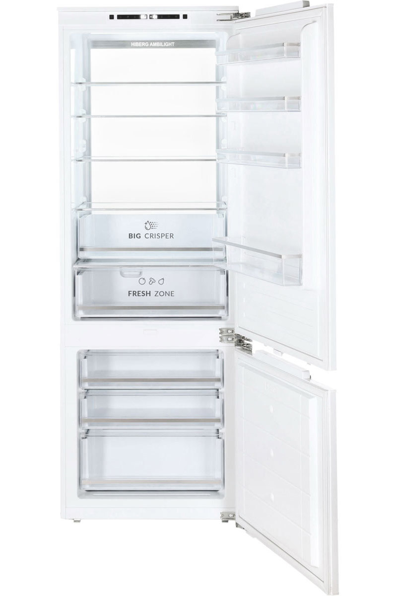 Изображение товара Встраиваемый холодильник Hiberg i-RFCB 500F NFW с системой No Frost и зоной свежести