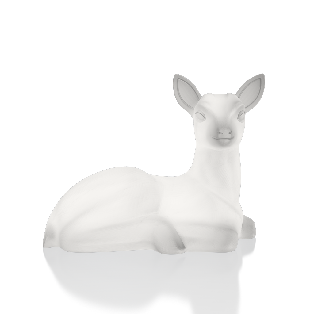 Изображение товара Светящаяся электрическая фигура Олень универсальная Berkano 2 ламп h 70 см белый