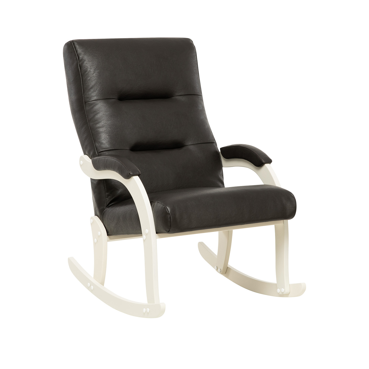 Изображение товара Кресло-качалка Leset Дэми из искусственной кожи с ортопедическим эффектом