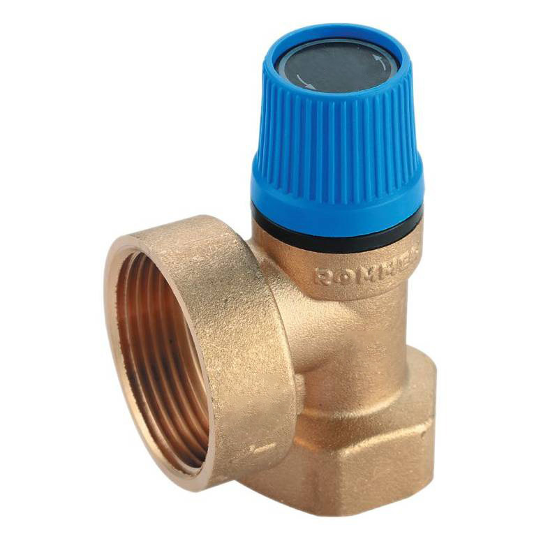 Изображение товара Клапан предохранительный Rommer 8 бар 1/2"x3/4" латунь