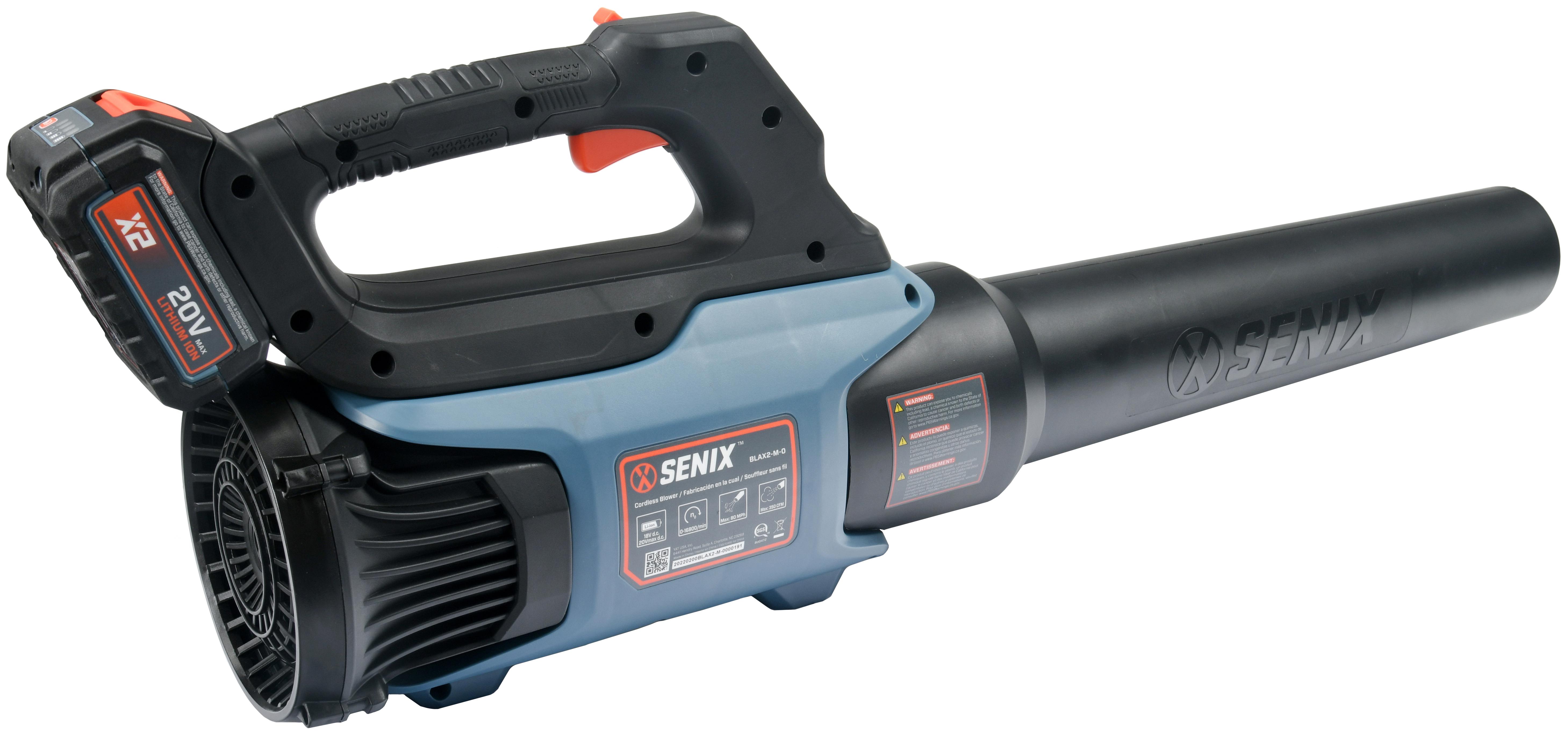 Изображение товара Садовая воздуходувка аккумуляторная Senix BLAX2-M1-EU 18 В с АКБ и ЗУ