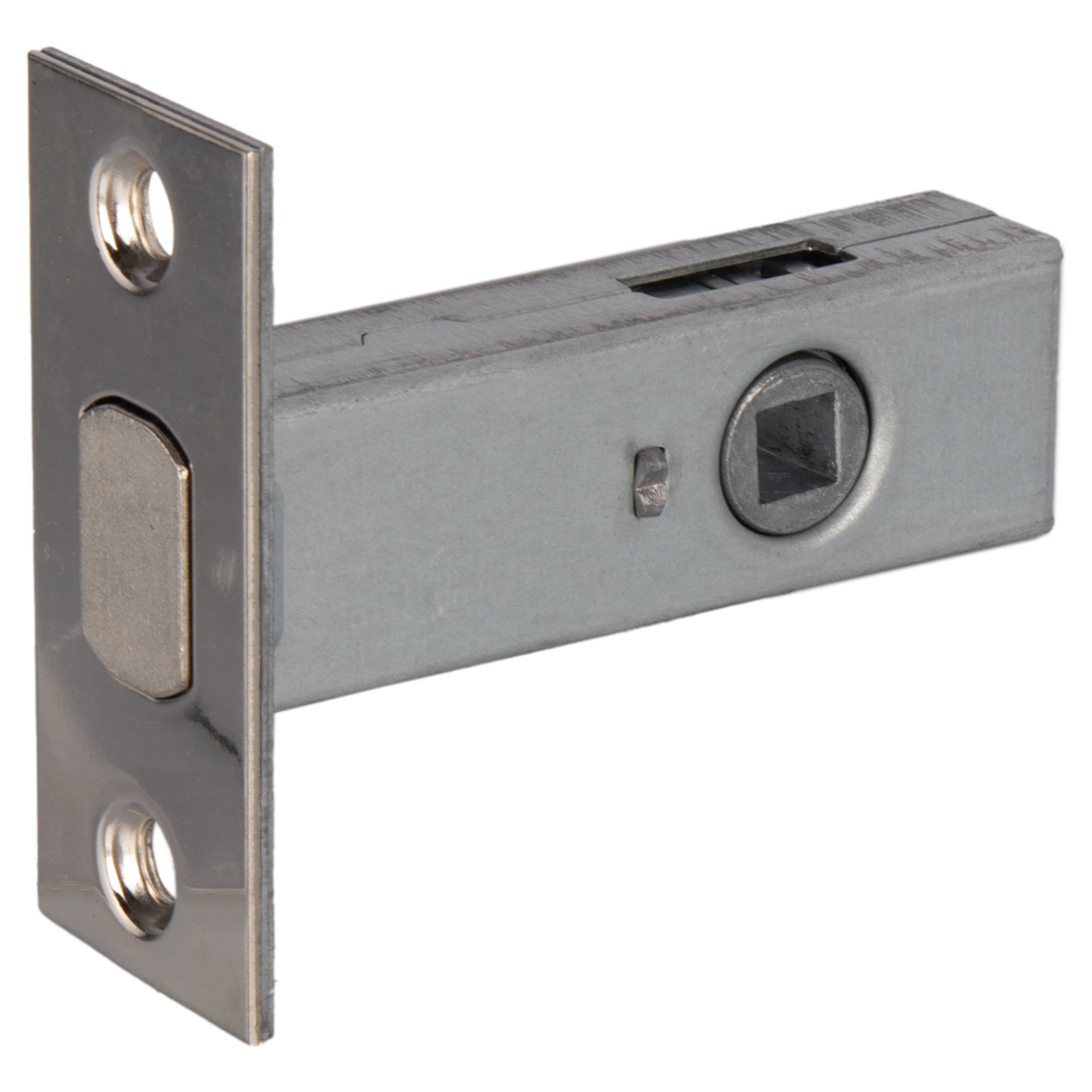 Задвижка межкомнатная металл цвет никель