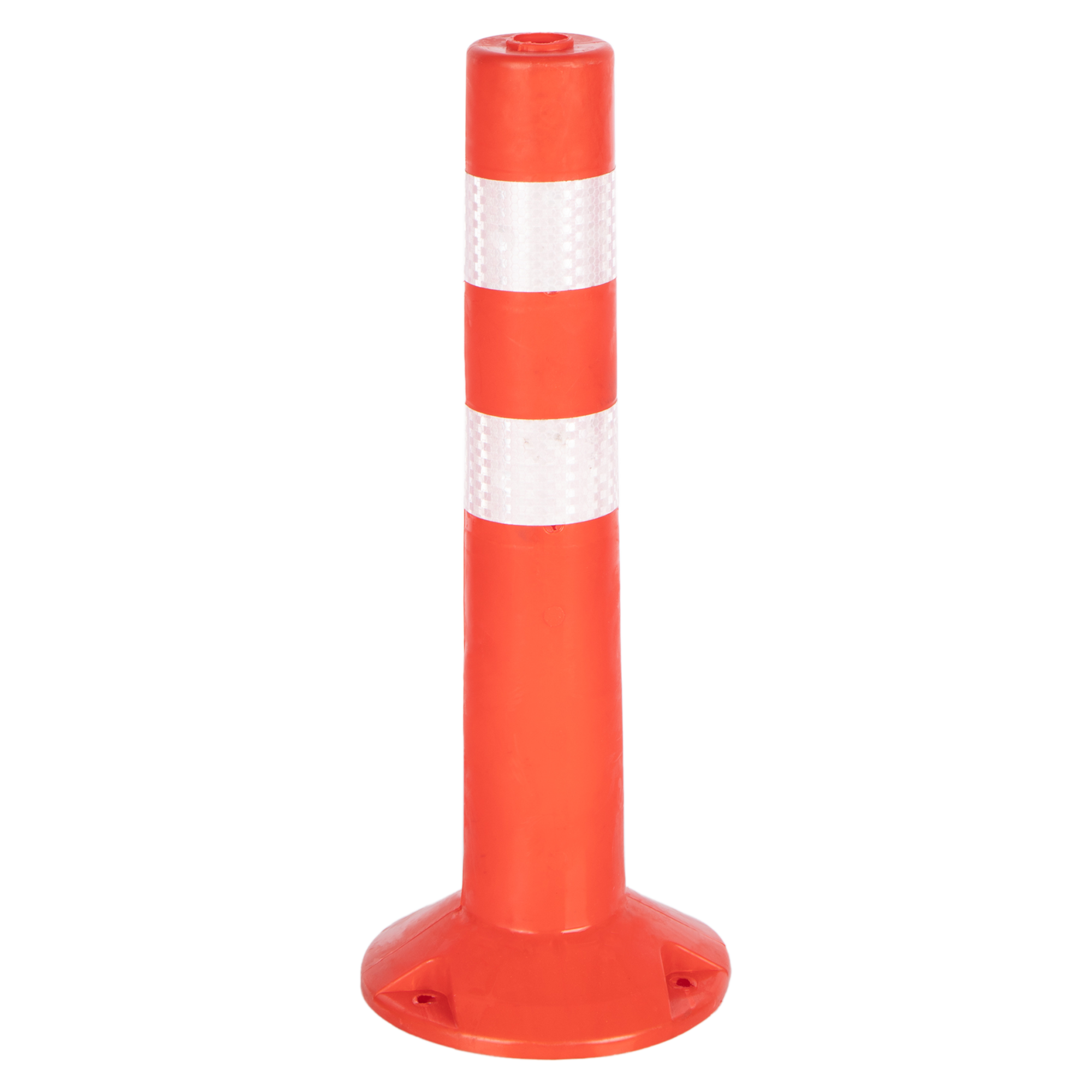 Парковочный столбик 17x45 см красный