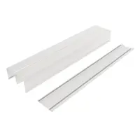 Изображение товара Комплект направляющих для алюминиевой системы-купе Найди 138.3x8.1 см белый матовый Россия