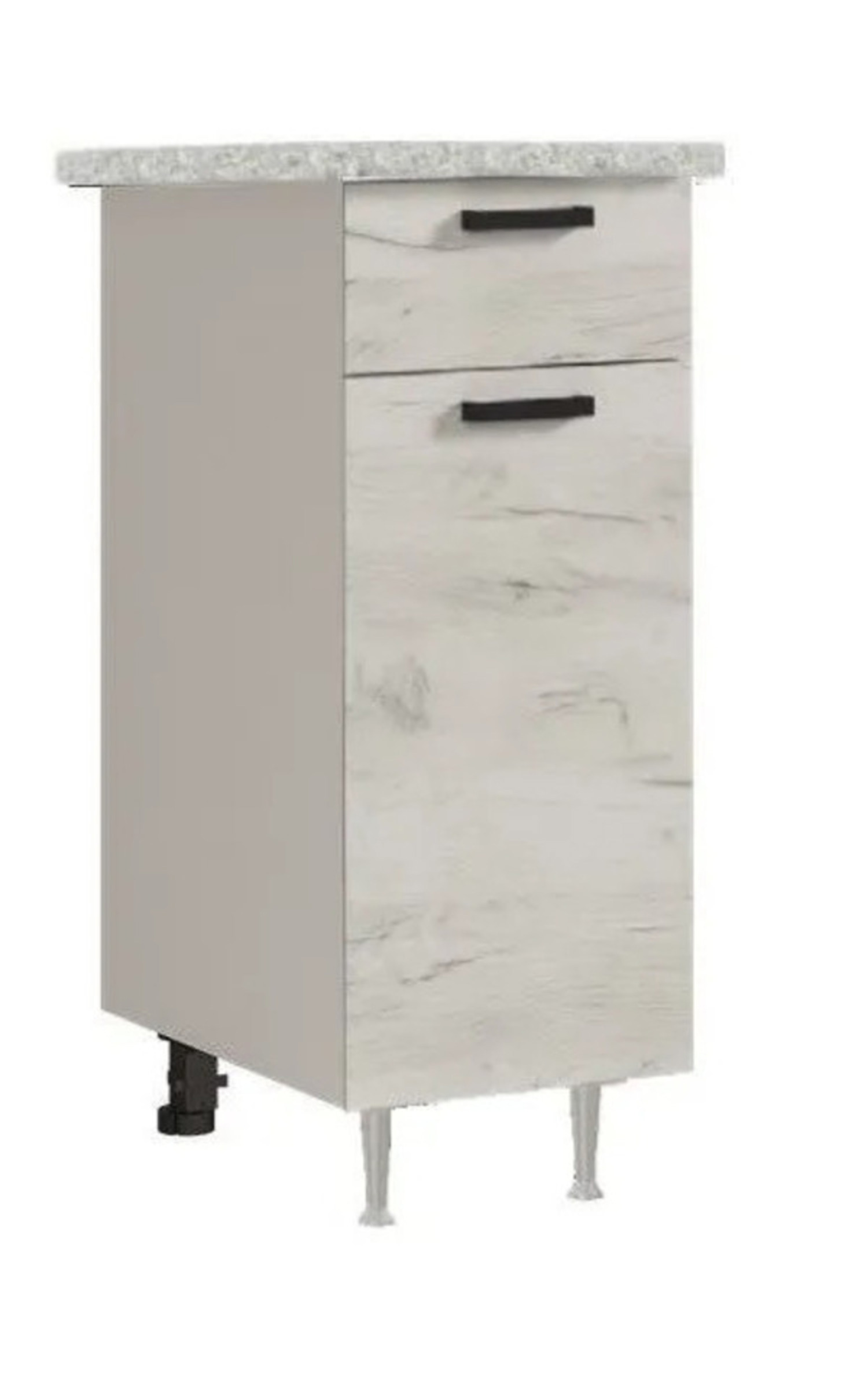 Изображение товара Напольный шкаф РИО 40x82x42.8 см белый дуб Миф кухонный модуль