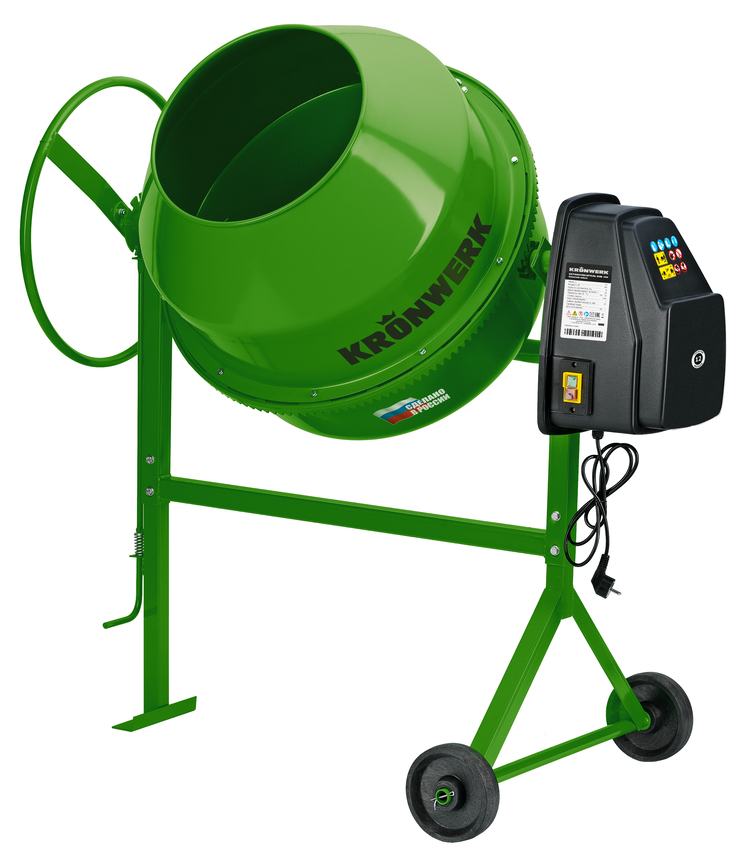 Бетоносмеситель Kronwerk MCN-120 0.5 кВт 120 л