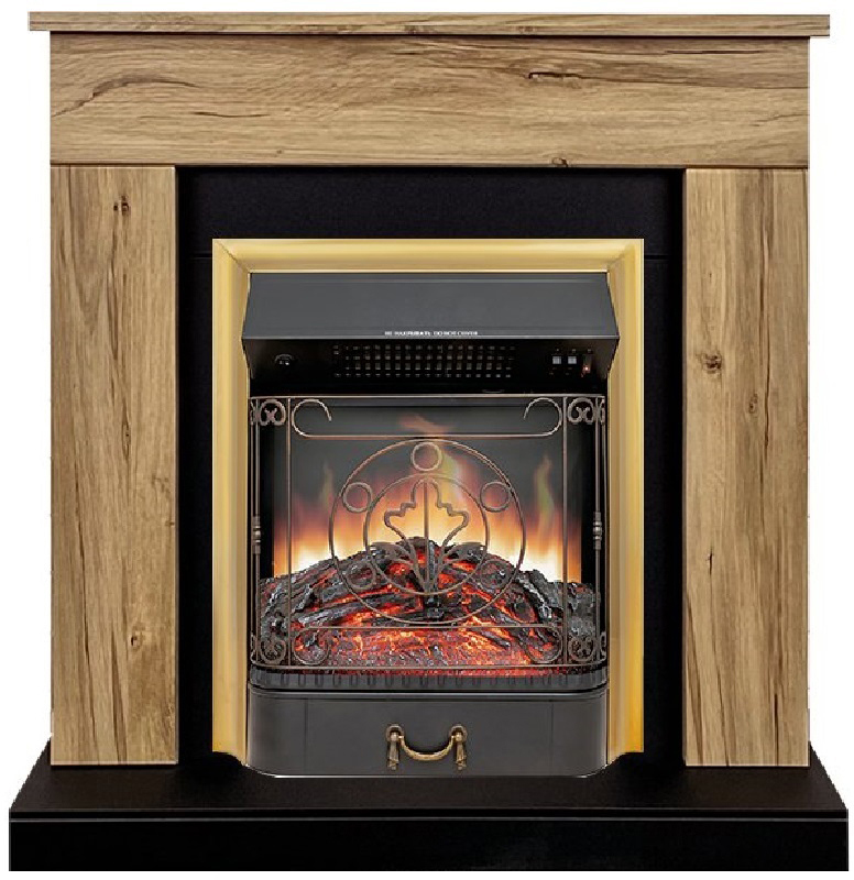 Изображение товара Каминокомплект Royal Flame Bergen STD SFT Majestic FX Brass 1.5 кВт