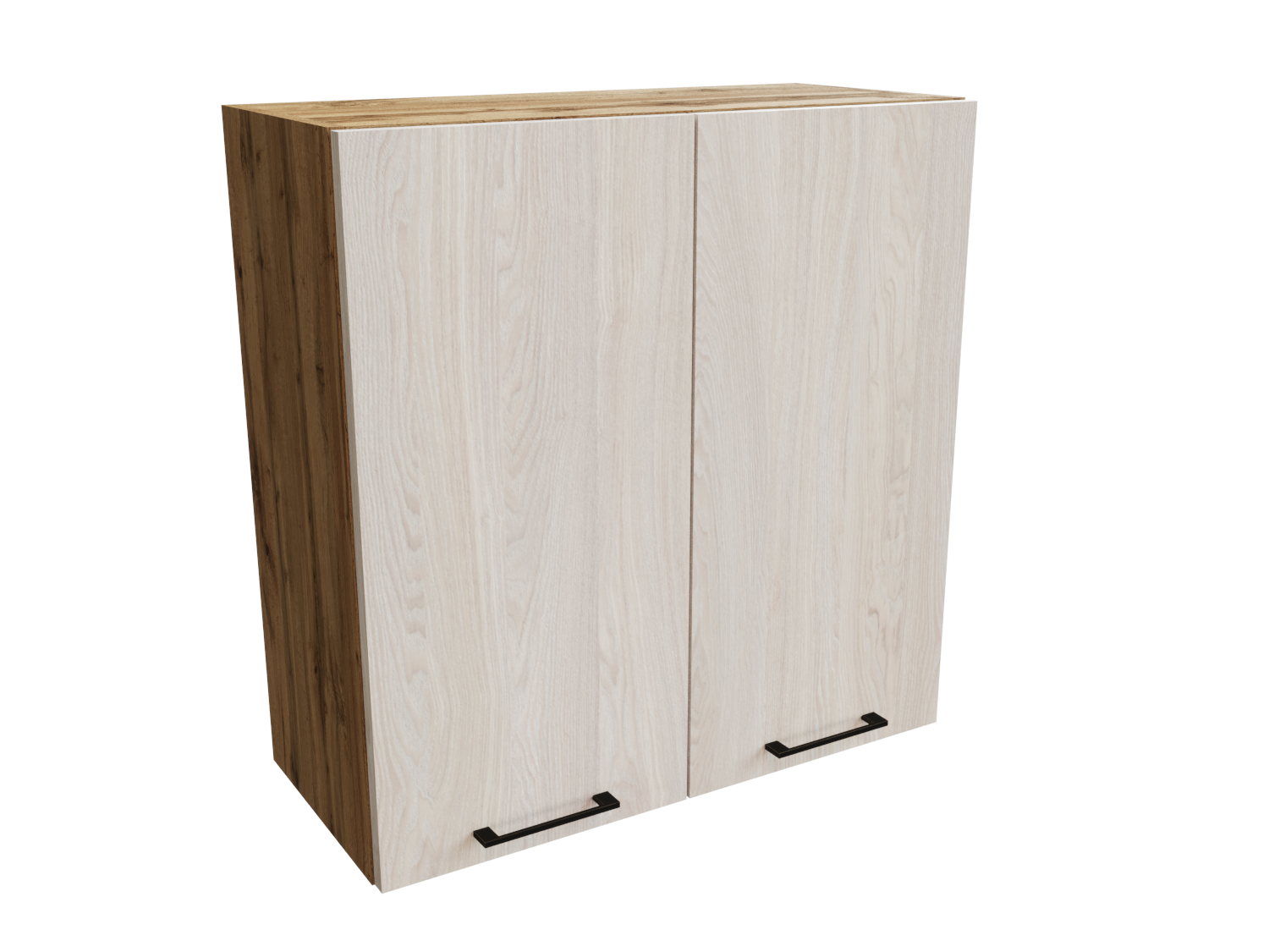 Изображение товара Навесной шкаф Хелмер 70x71.6x31.8 см белый дуб ЛДСП Россия