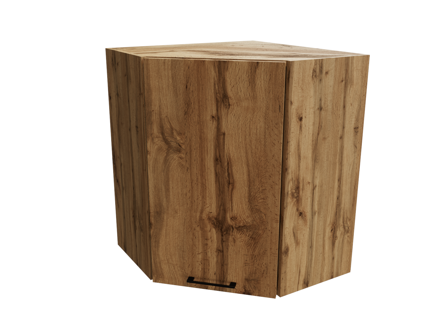 Изображение товара Навесной шкаф Хелмер из ЛДСП дуб вотан размеры 59.20x71.60x59.20 см