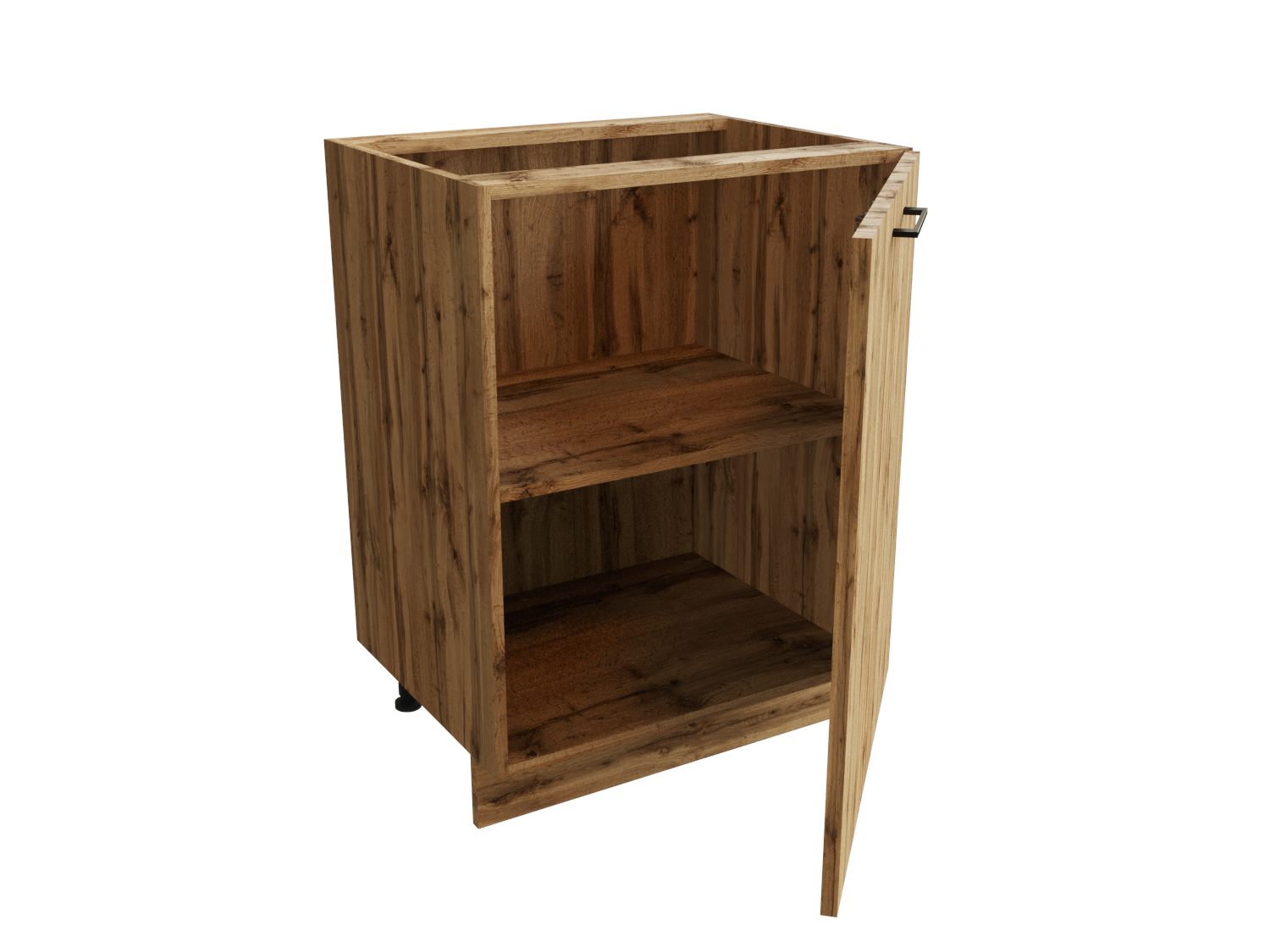 Изображение товара Напольный шкаф нижний Хелмер 60x81.6x47.8 см дуб вотан практика