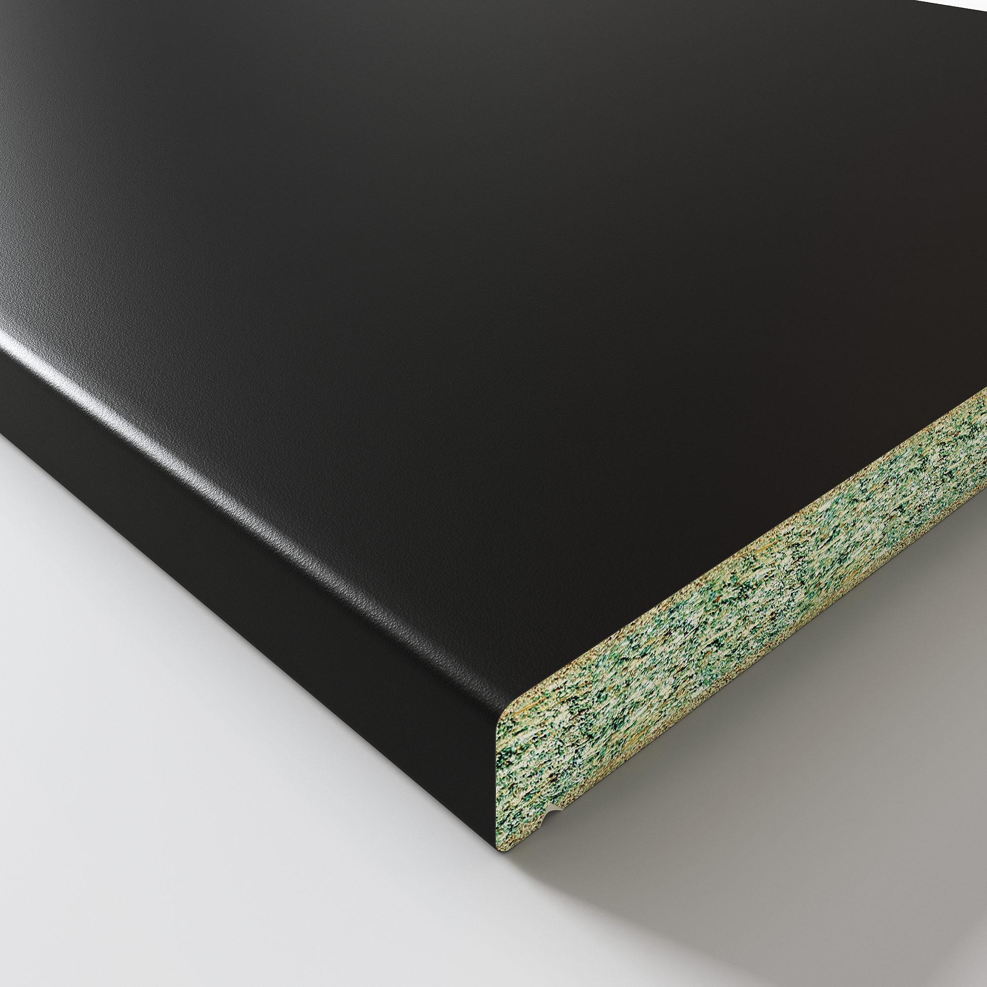 Изображение товара Кухонная столешница Slotex 240x60x4 см из влагостойкой ДСП черный мат