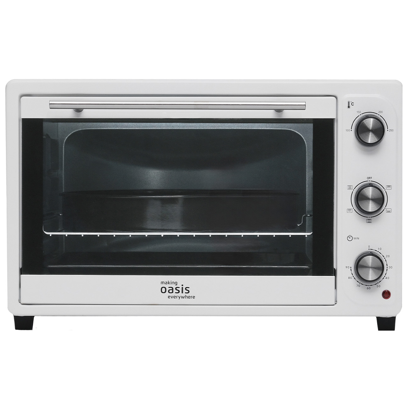Изображение товара Электропечь 2000 Вт Making Oasis Everywhere M-S45CW белая 48 литров