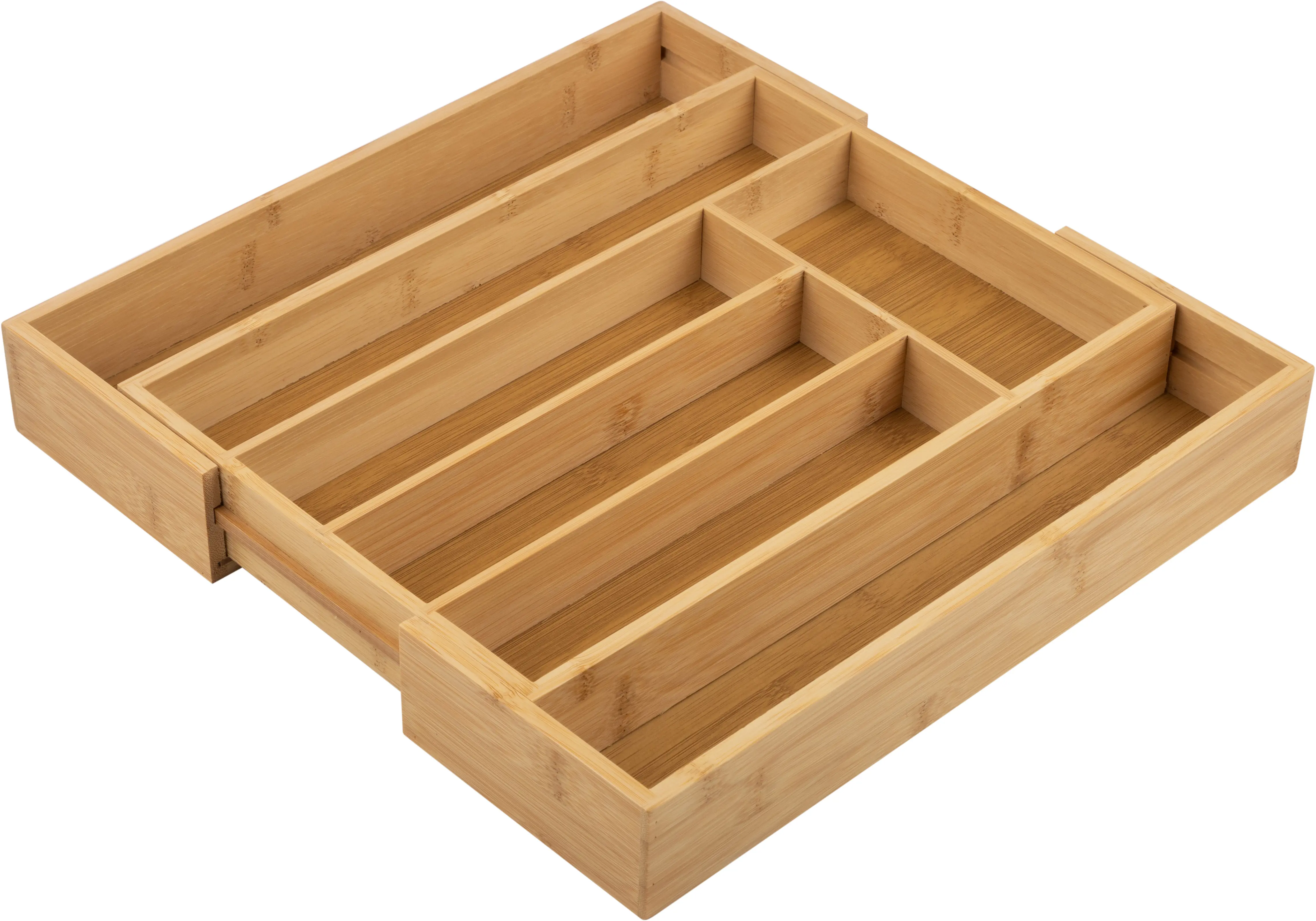 Лоток для столовых приборов Mallony 36x26x5.5 см бамбук цвет коричневый