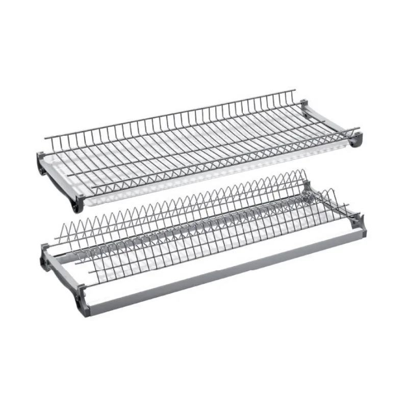 Изображение товара Сушилка для посуды Vdm 27.5 см 2 яруса цвет хром 16041