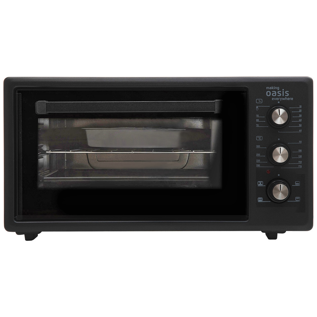 Изображение товара Электропечь 2000 Вт 48л MAKING OASIS EVERYWHERE M-S45CB черная компактная