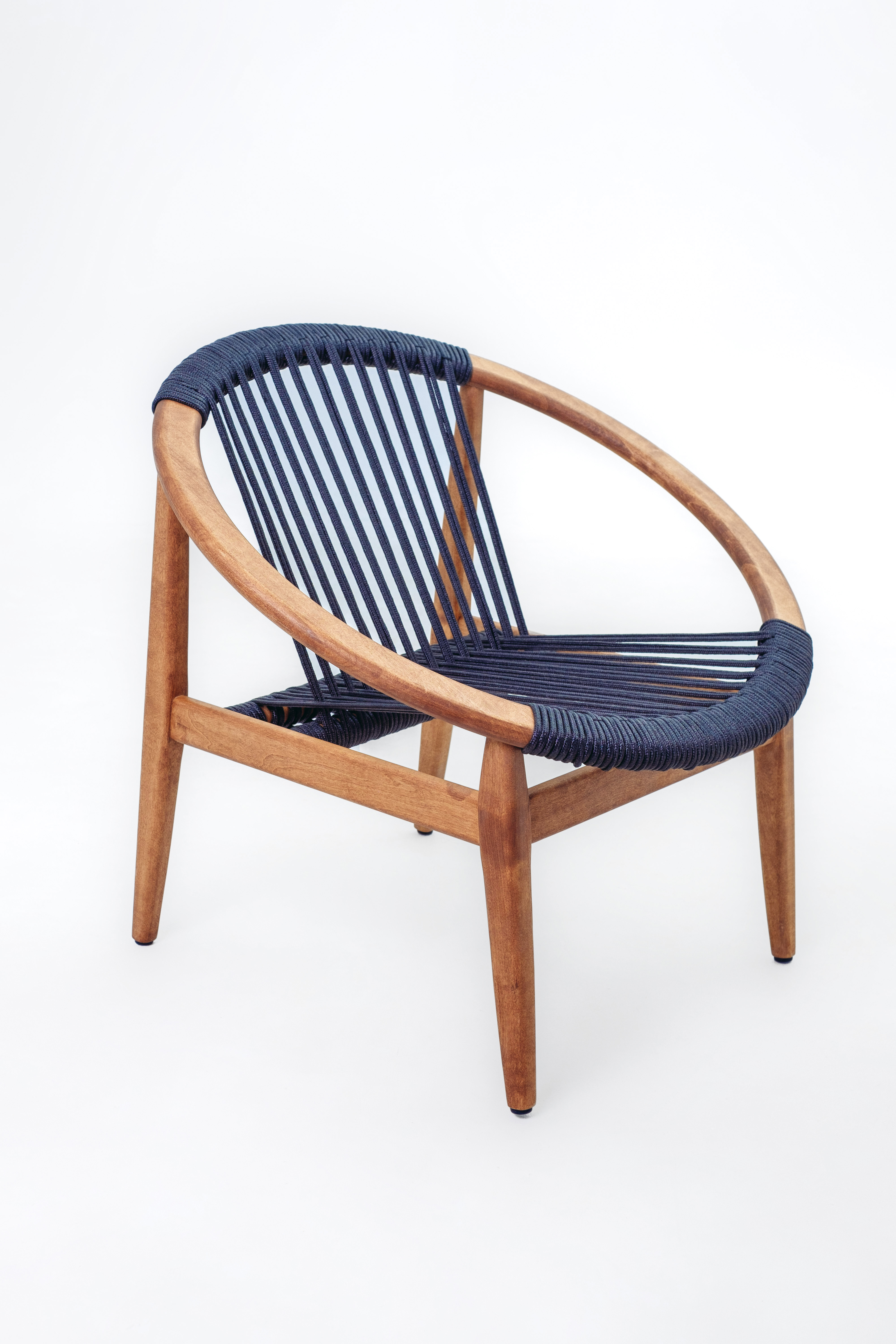 Изображение товара Кресло DOM ДЕРЕВА И КЕРАМИКИ деревянное плетеное 80x79x80 см для интерьера и улицы