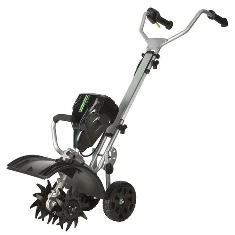 Изображение товара Культиватор аккумуляторный Greenworks GC82T 82 В бесщёточный профессиональный