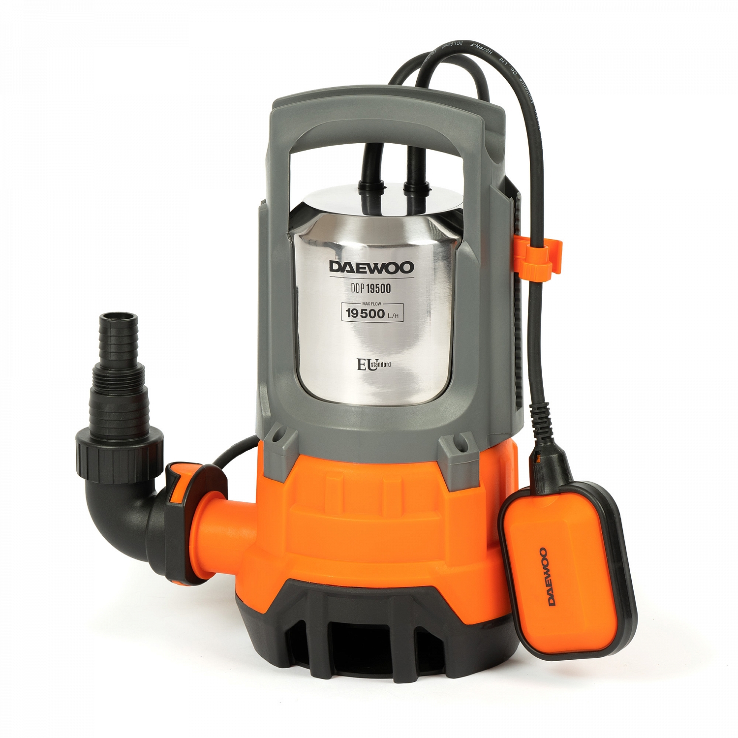 Изображение товара Насос погружной дренажный Daewoo Ddp 19500 грязная вода расход 19500 л/ч