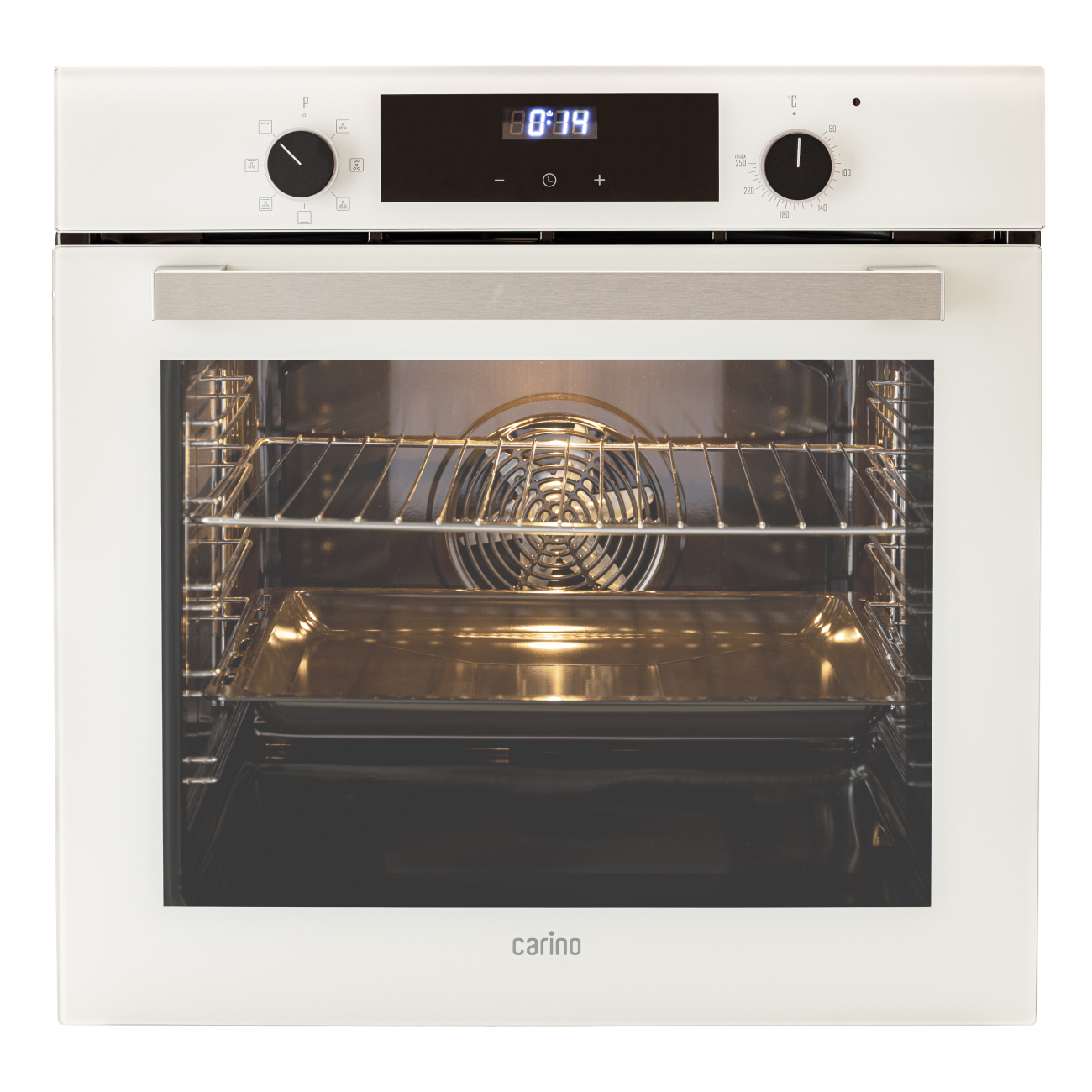 Изображение товара Электрический встраиваемый духовой шкаф Carino CB6EC68122 59.5х59.5х56 см цвет белый