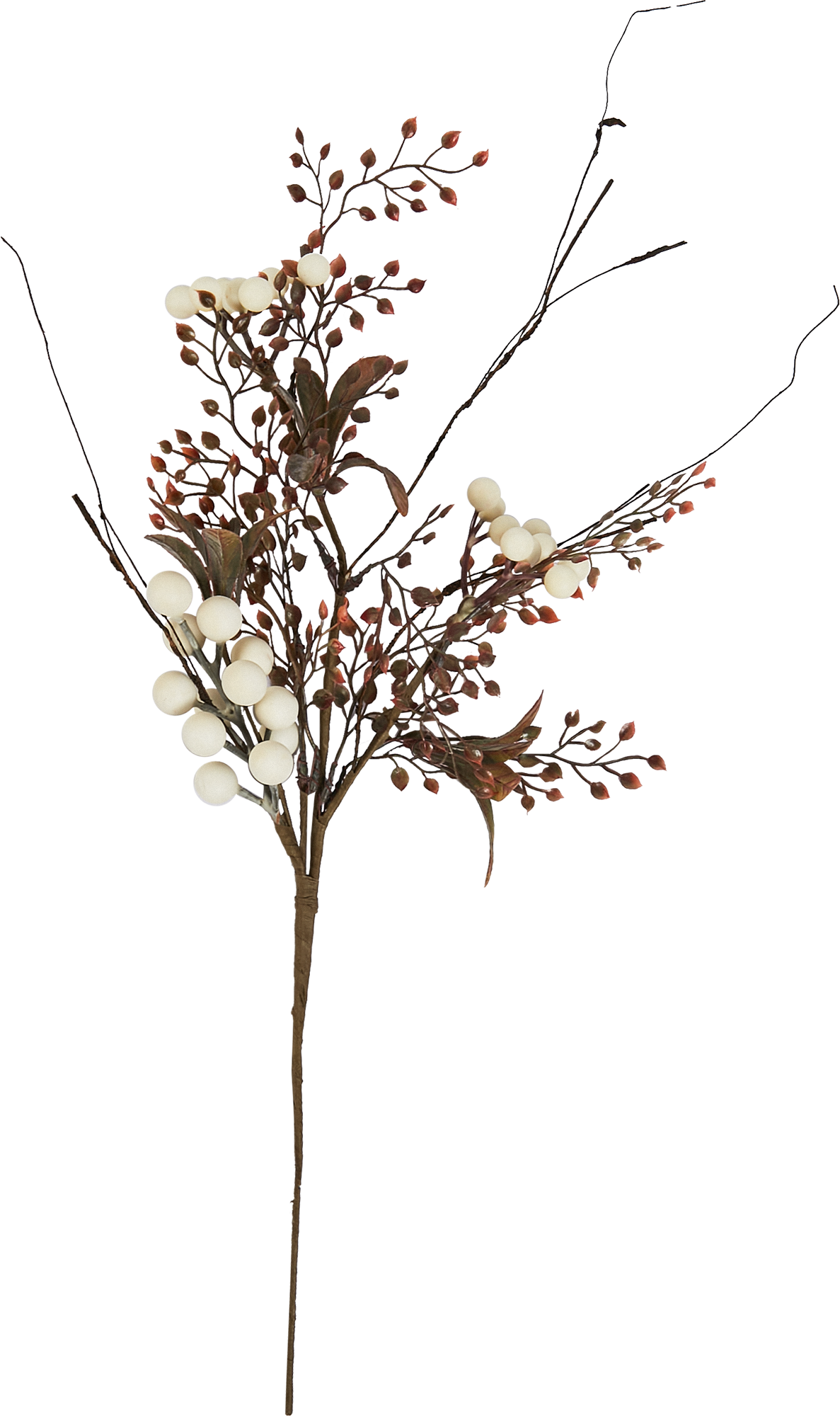 Изображение товара Новогоднее украшение Ветка 54x22 см розово-бежевое