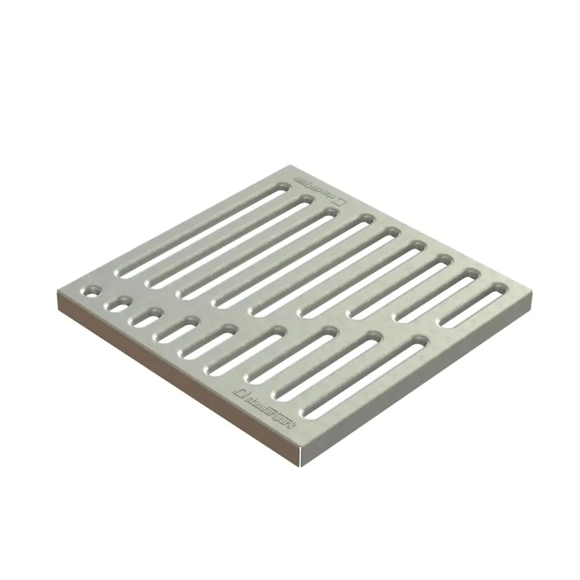 Решетка стальная оцинкованная к дождеприемнику Standartpark Polymax Basic