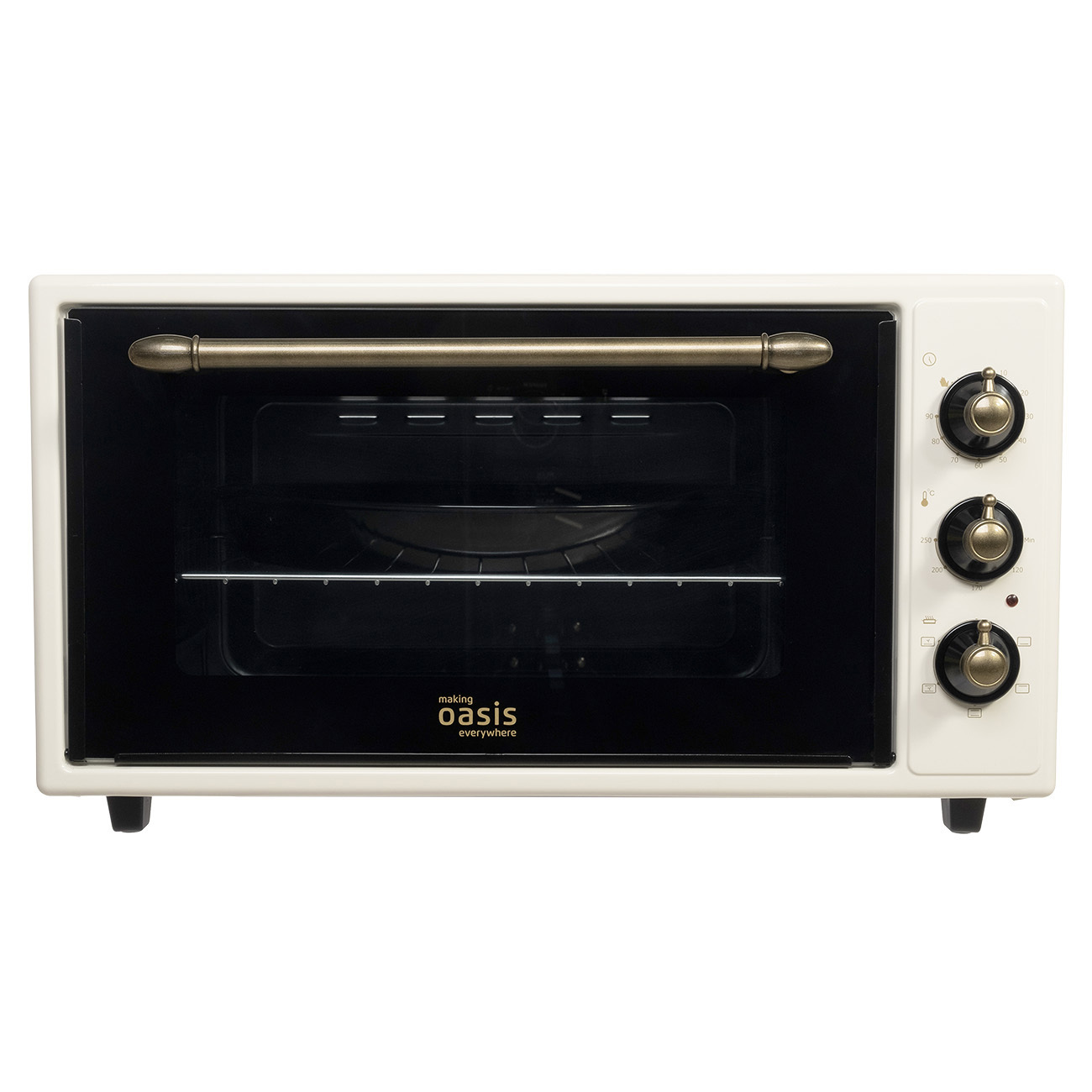 Изображение товара Электропечь MAKING OASIS EVERYWHERE M-40CBR 1500 Вт 40л бежевый компактная кухонная духовка