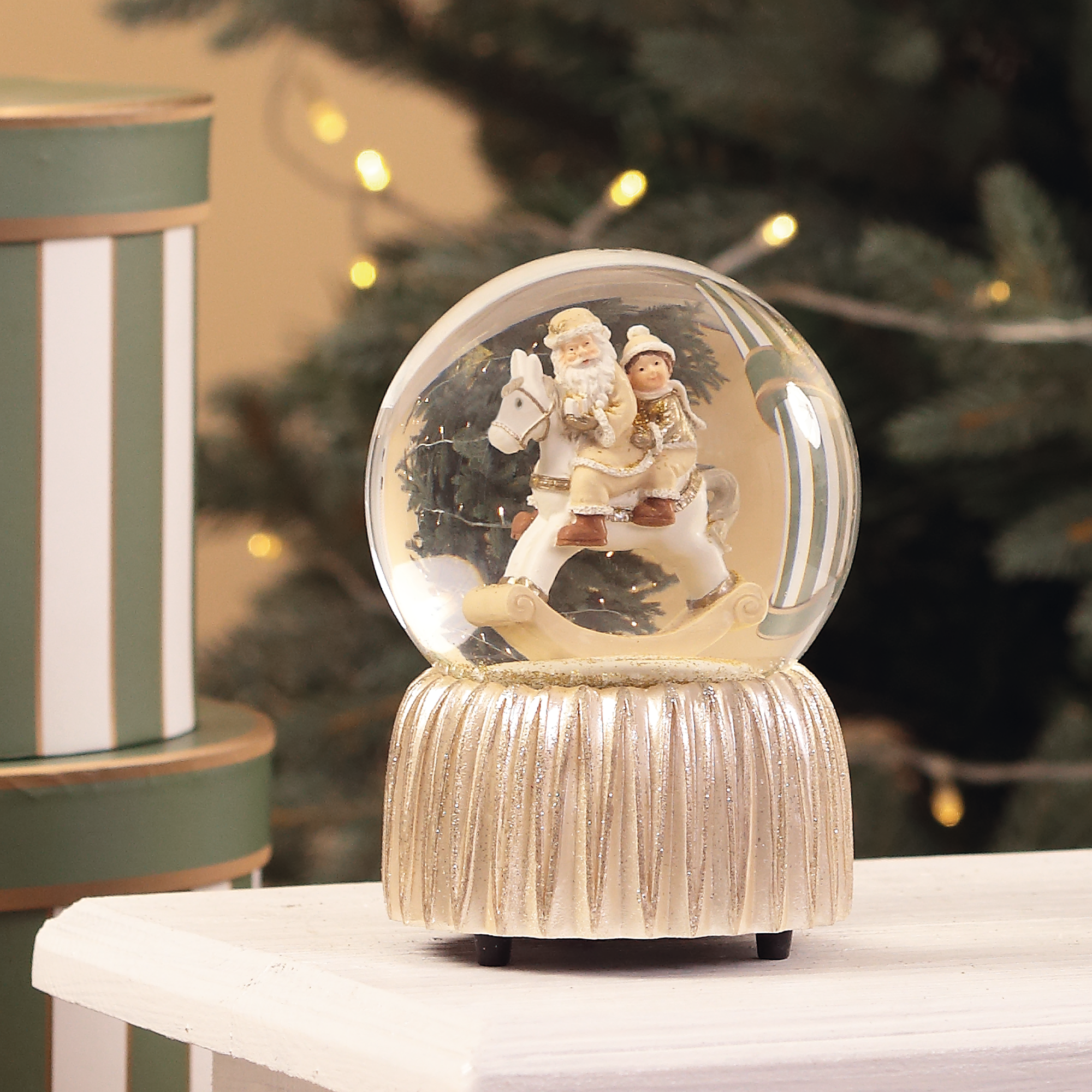 Изображение товара Новогоднее украшение Дед Мороз 753139 9x9 см разноцветный