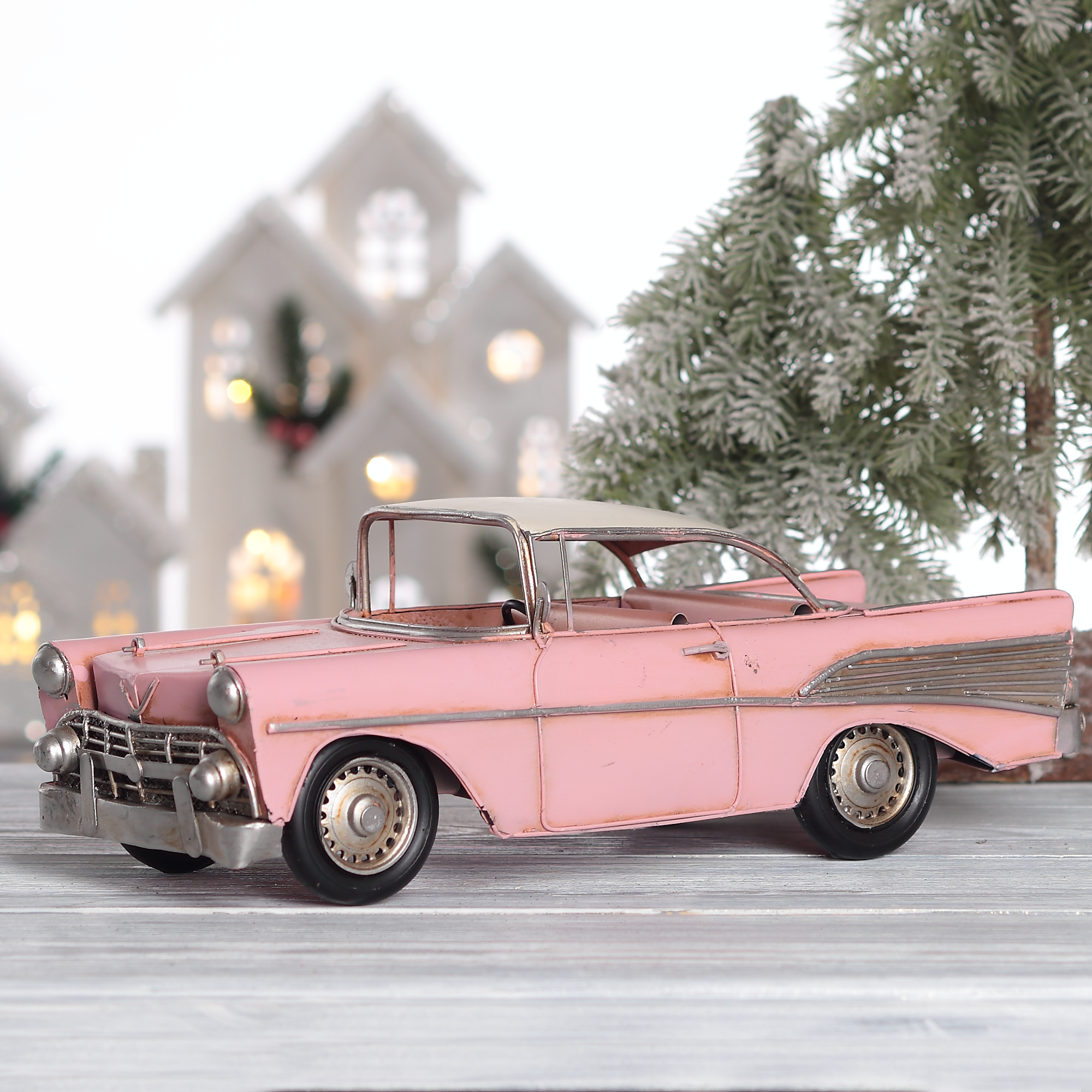 Изображение товара Новогоднее украшение Автомобиль 936119 11x32x13 см разноцветный