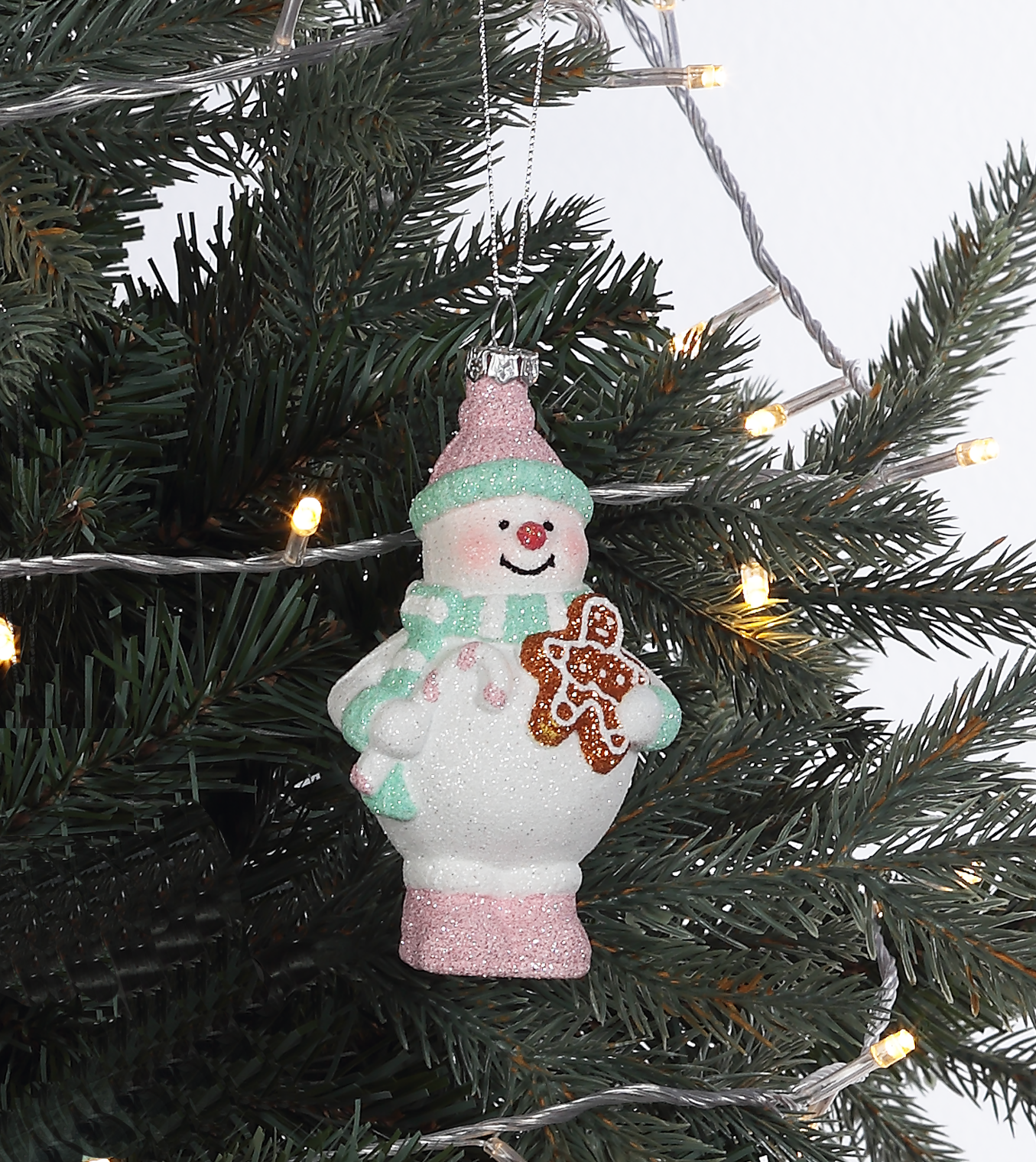 Изображение товара Украшение елочное «Снеговик», 934555 11x6.4x5.2 см, цвет разноцветный