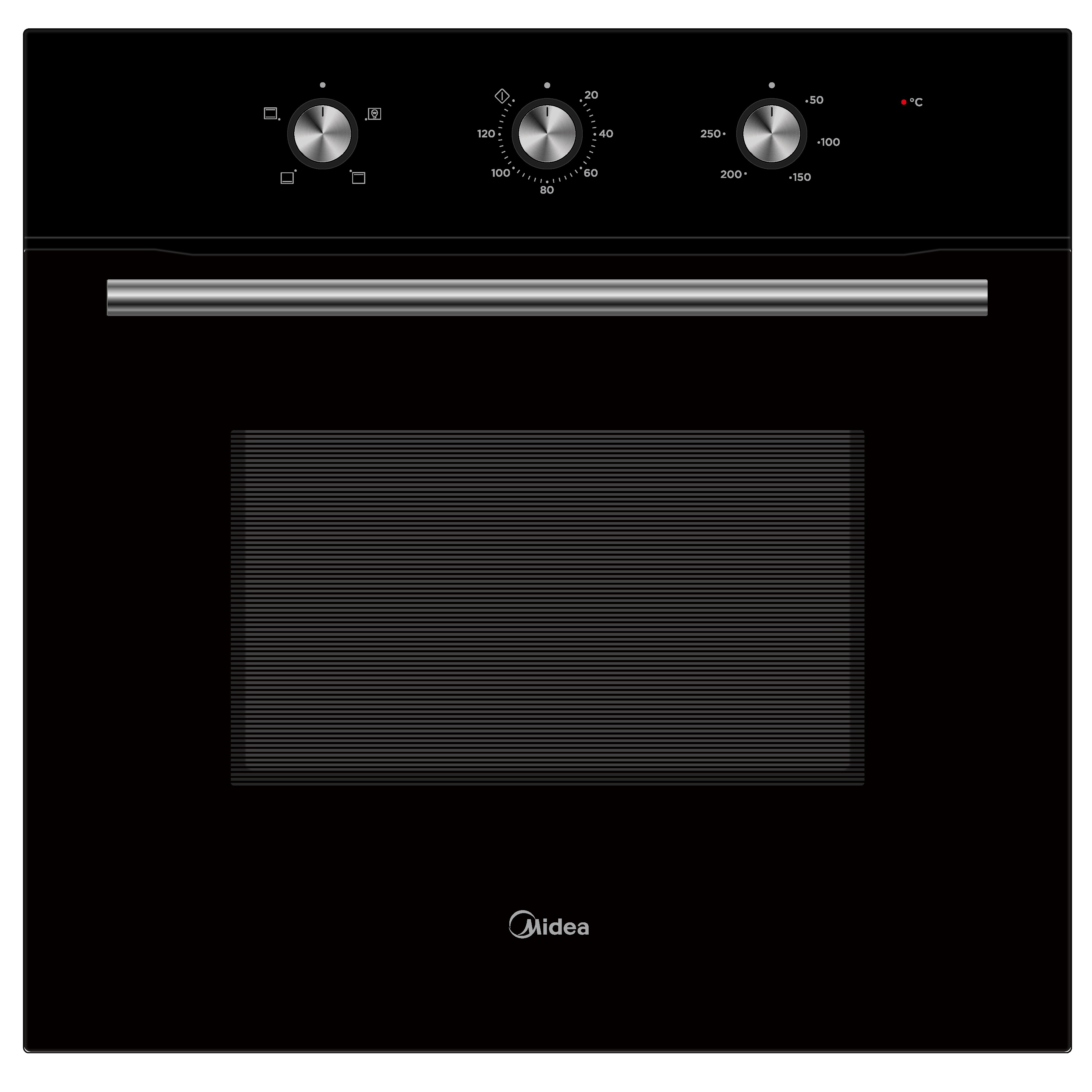 Изображение товара Электрический встраиваемый духовой шкаф Midea MO23003GB 59.5x59.5x57.5см черный