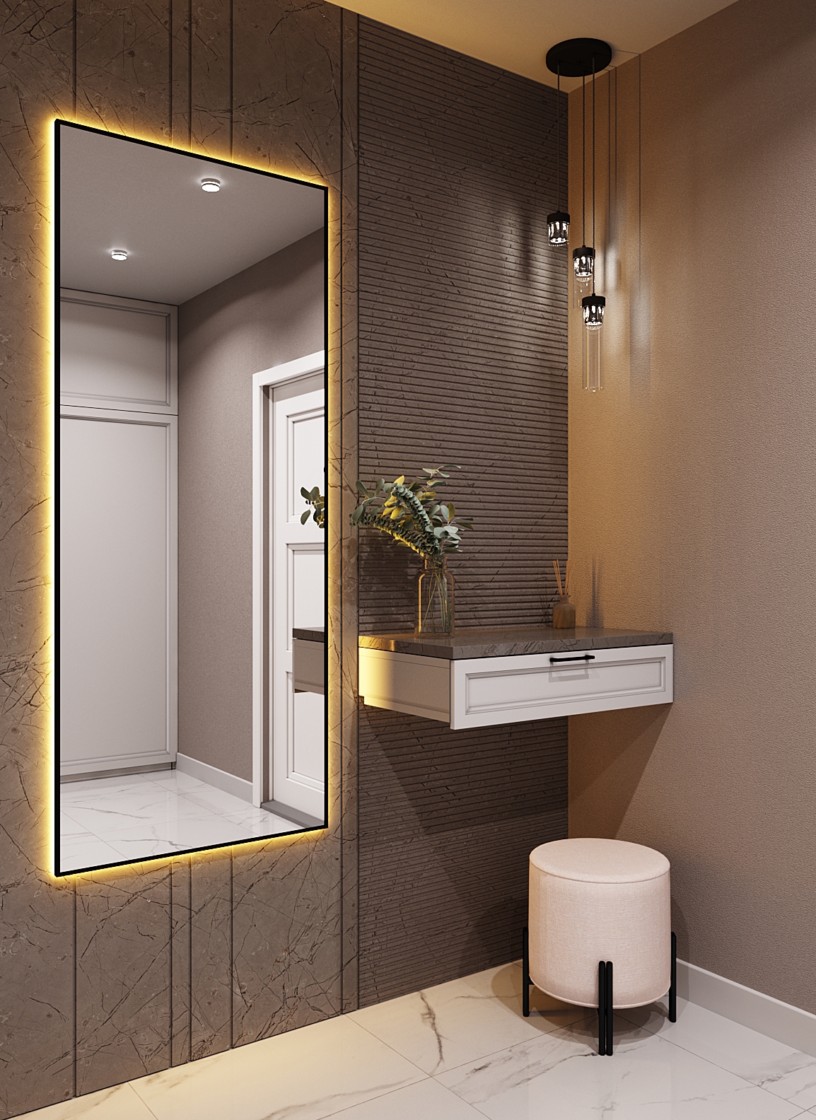 Изображение товара Зеркало со встроенной подсветкой One mirror 17060чст 60x170 см Изображение товара Зеркало со встроенной подсветкой One mirror 17060чст 60x170 см