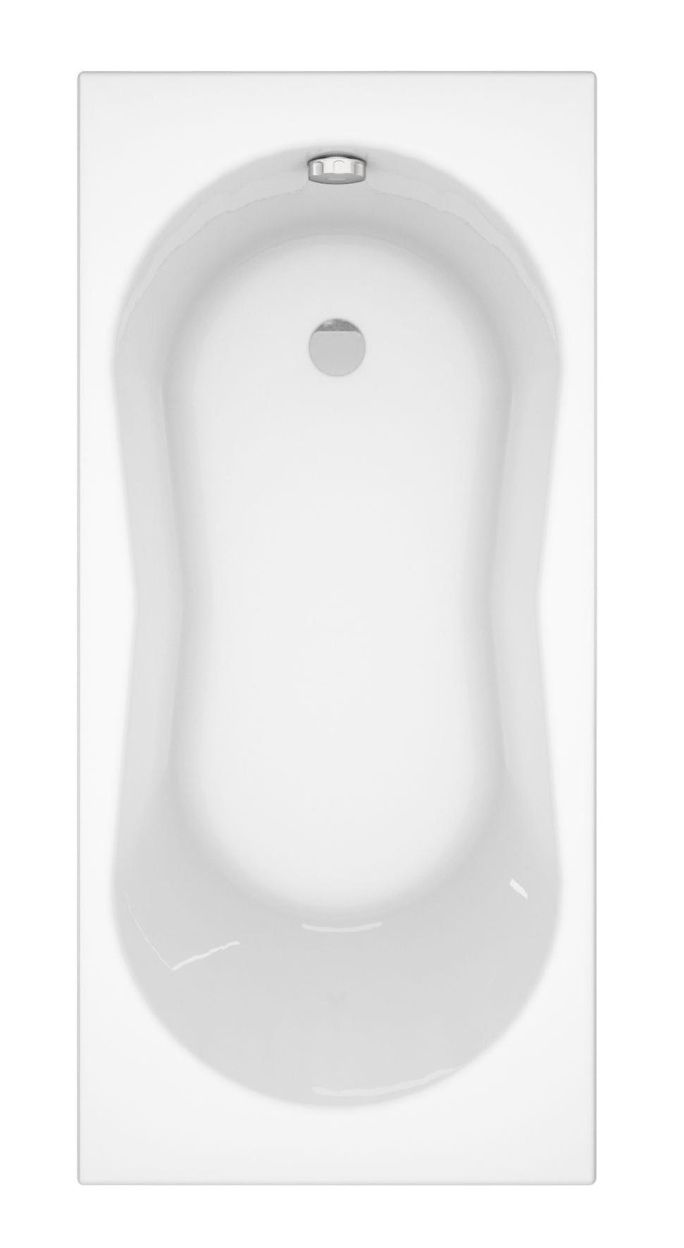 Изображение товара Акриловая ванна Cersanit Mika 150x70 см, белая, Россия, гарантия 10 лет