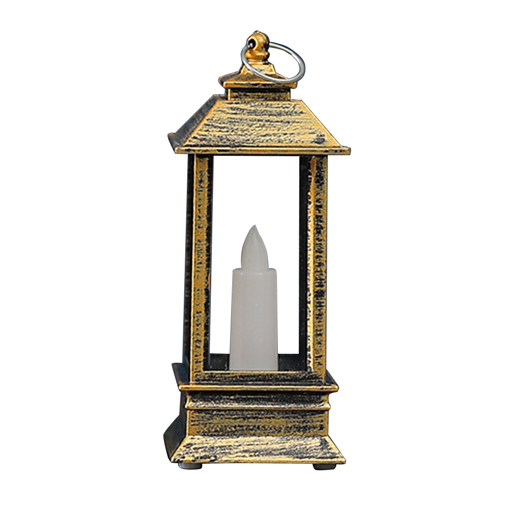 Изображение товара Фонарь Свеча для дома 1 светодиод 9.2 см золотой