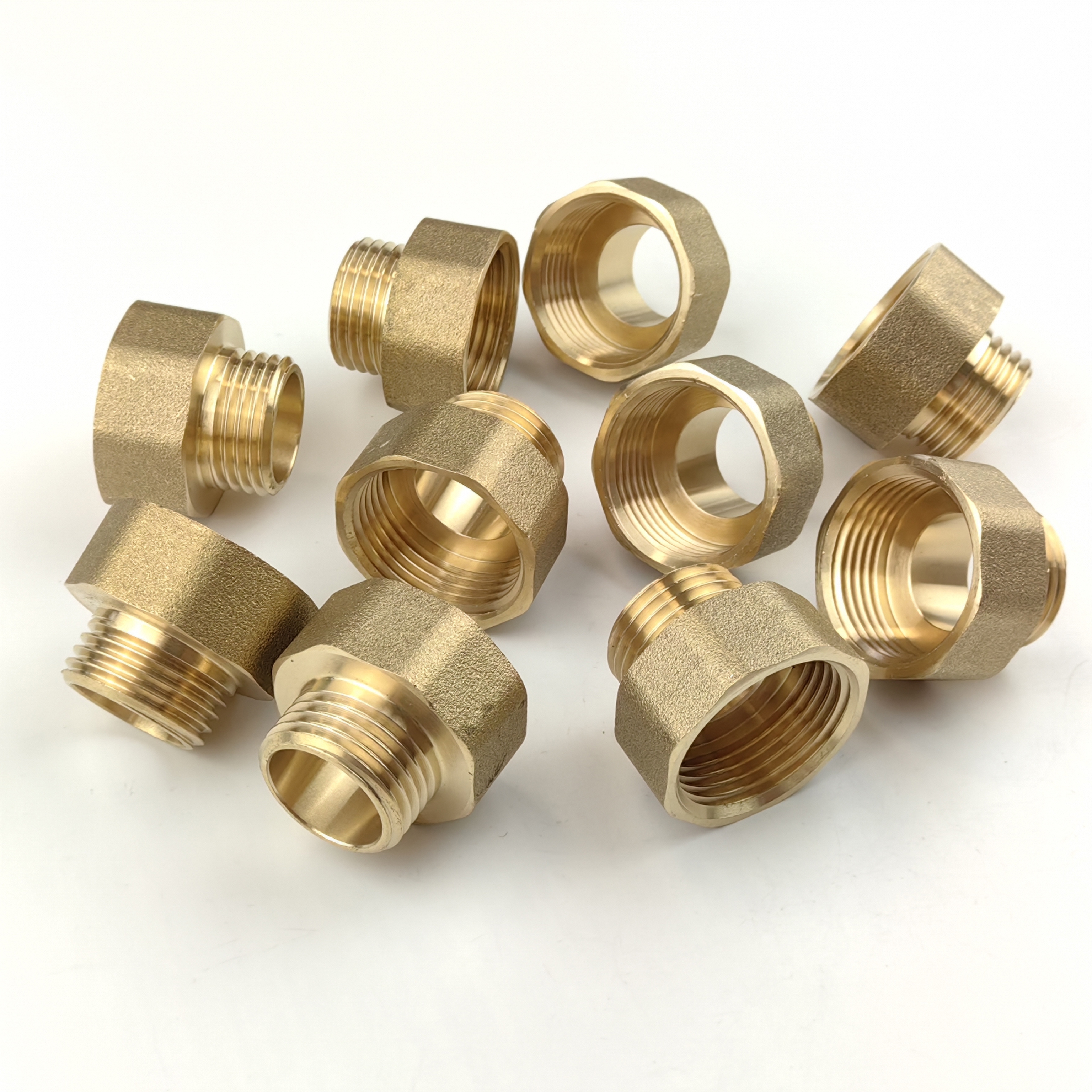 Изображение товара Переходник Boutte 3/4"x1/2" ВР-НР латунь 10 шт