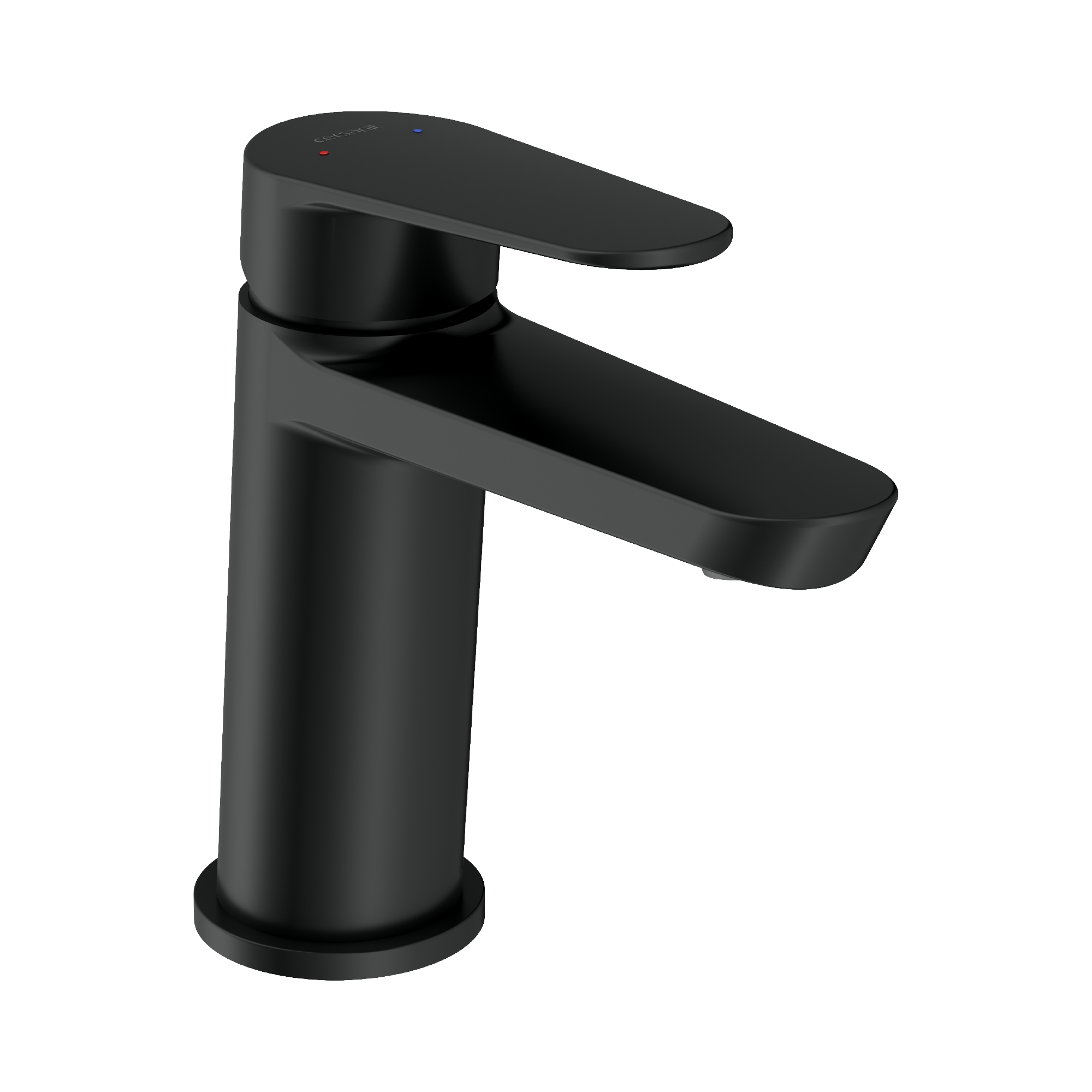 Изображение товара Смеситель для раковины Cersanit Lara однорычажный цвет черный матовый