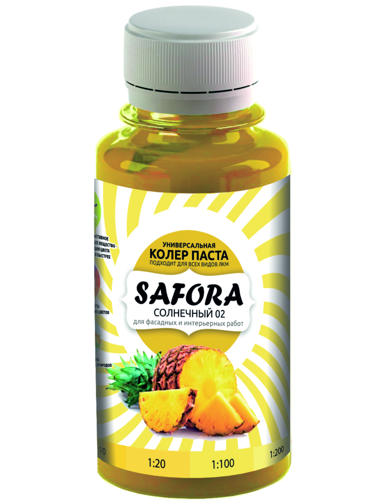 Изображение товара Краситель Safora 02 0.1 л цвет солнечный