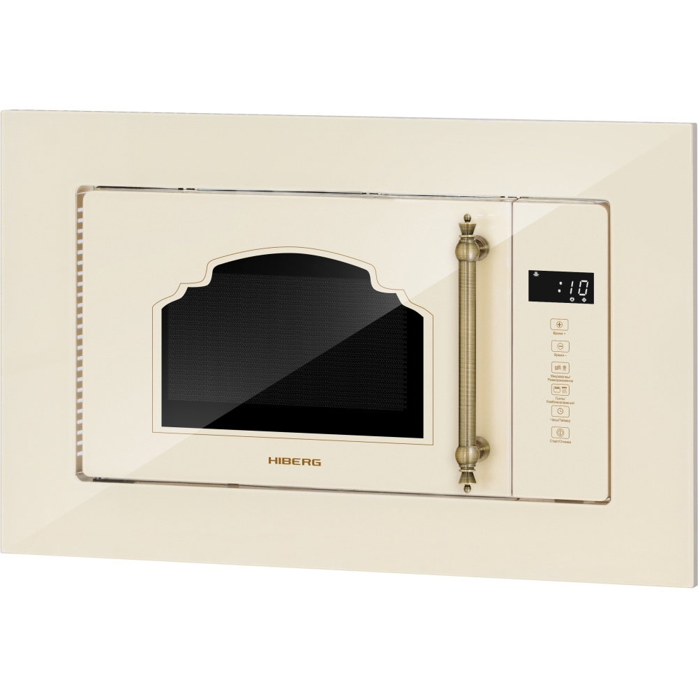 Изображение товара Встраиваемая микроволновая печь Hiberg VM 6502 YR 20л гриль сенсор