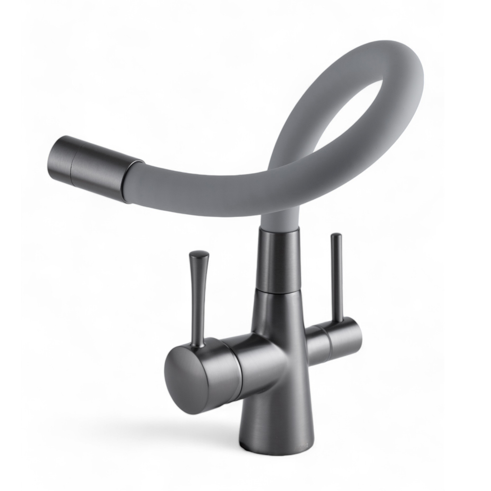 Изображение товара Смеситель кухонный OUTE T60003 с гибким излив и фильтром для питьевой воды