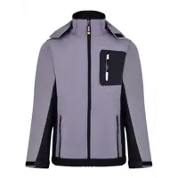 Изображение товара Куртка рабочая с капюшоном утепленная Dowell Softshell D81480 цвет серый размер XL рост 182
