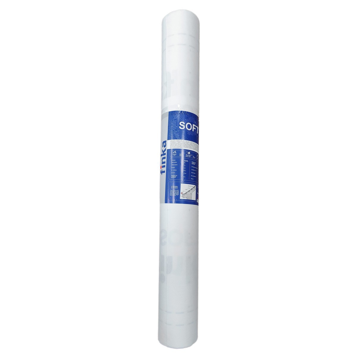 Изображение товара Диффузионная мембрана Finka Soft 110г/м² 1.5x50м 75м² Изображение товара Диффузионная мембрана Finka Soft 110г/м² 1.5x50м 75м²
