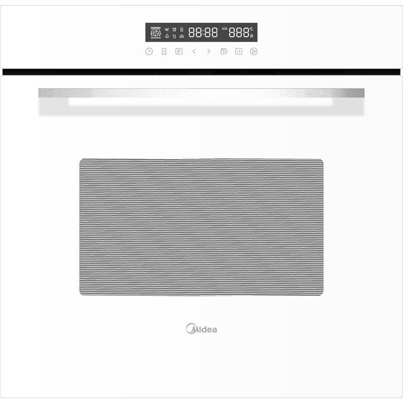 Изображение товара Электрический встраиваемый духовой шкаф Midea MO98270CGW 59.5x59.5x57.5 см цвет белый