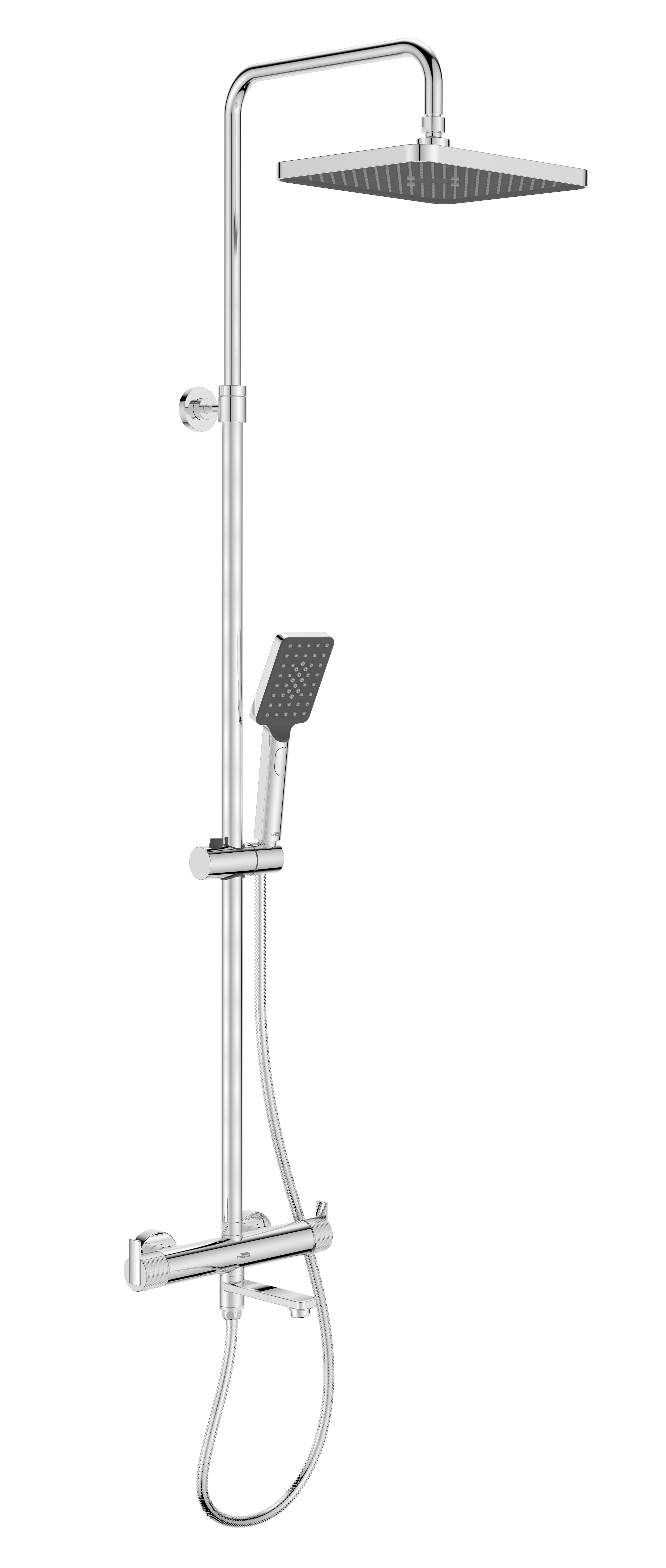 Изображение товара Душевая система KONSENSA Теано SA3394 с 3 режимами и однорычажным смесителем