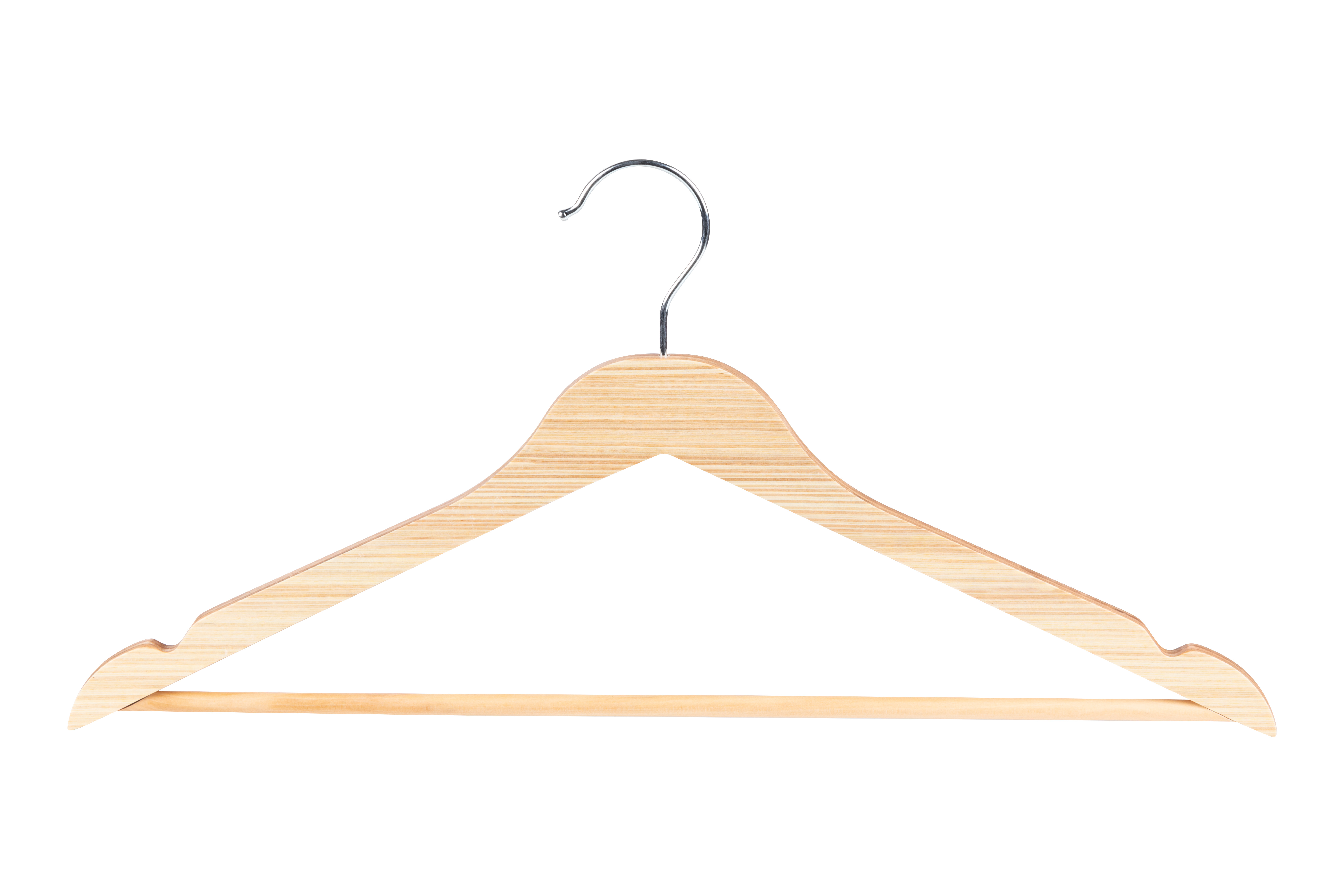 Изображение товара Плечики для одежды деревянные KONSENSA 43.5 см натуральное дерево