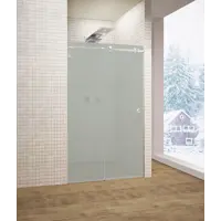 Изображение товара Душевая дверь Март Премиум раздвижная матовая 150 см