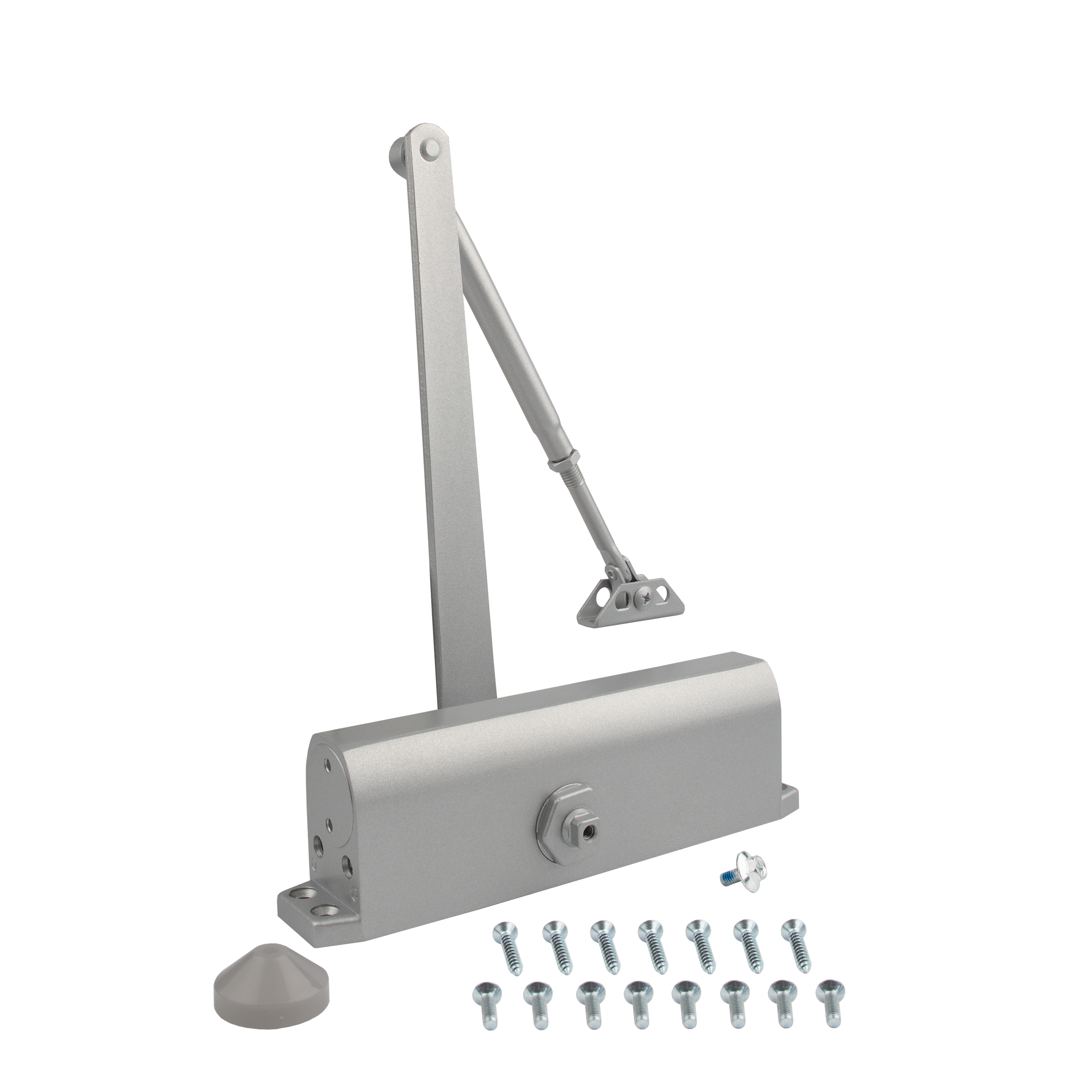 Доводчик дверной Armex EN6 140-180 кг цвет серебро - 1