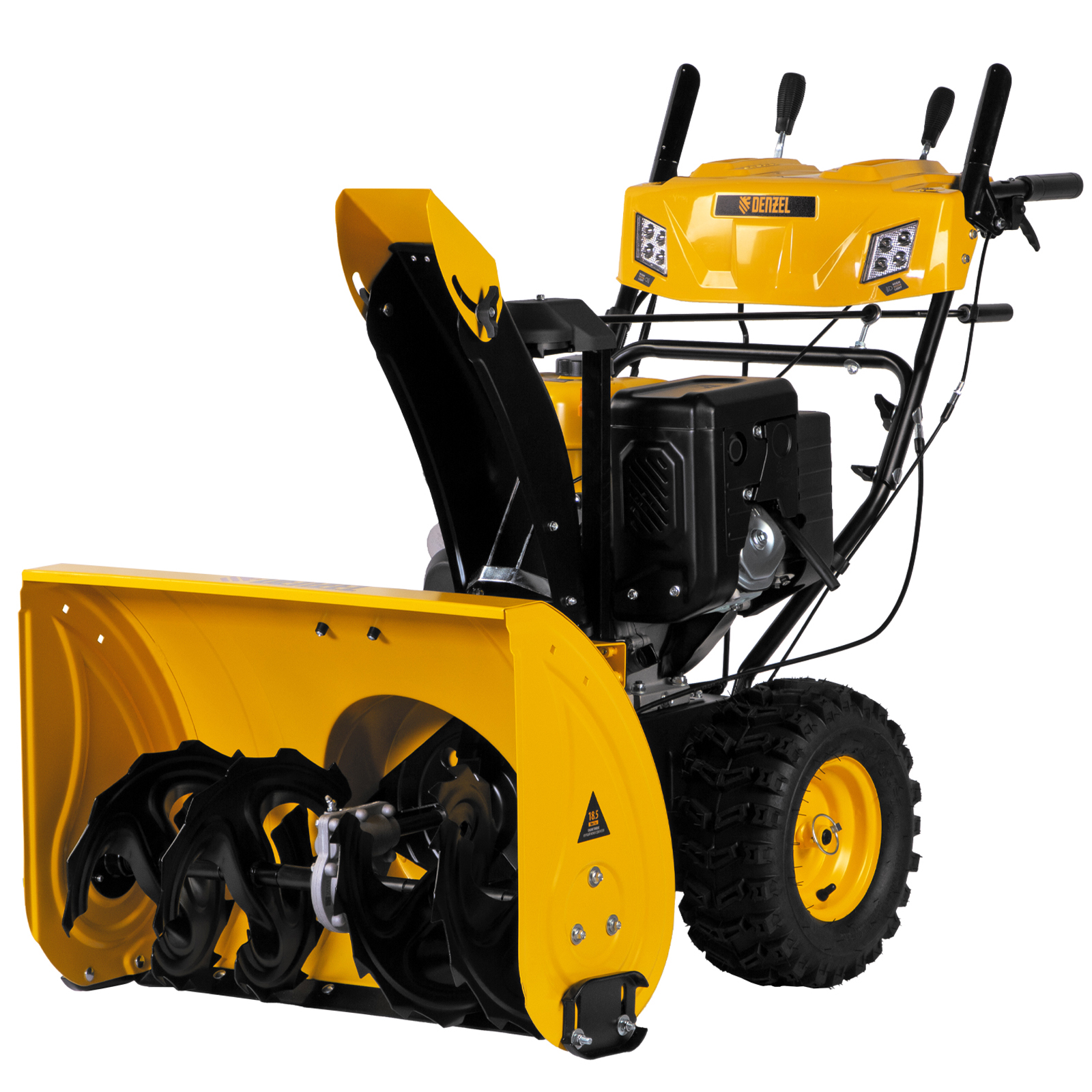 Изображение товара Бензиновый снегоуборщик DENZEL SBL 711D PRO 71 см 9 л.с. с навесным освещением и механизмом выброса