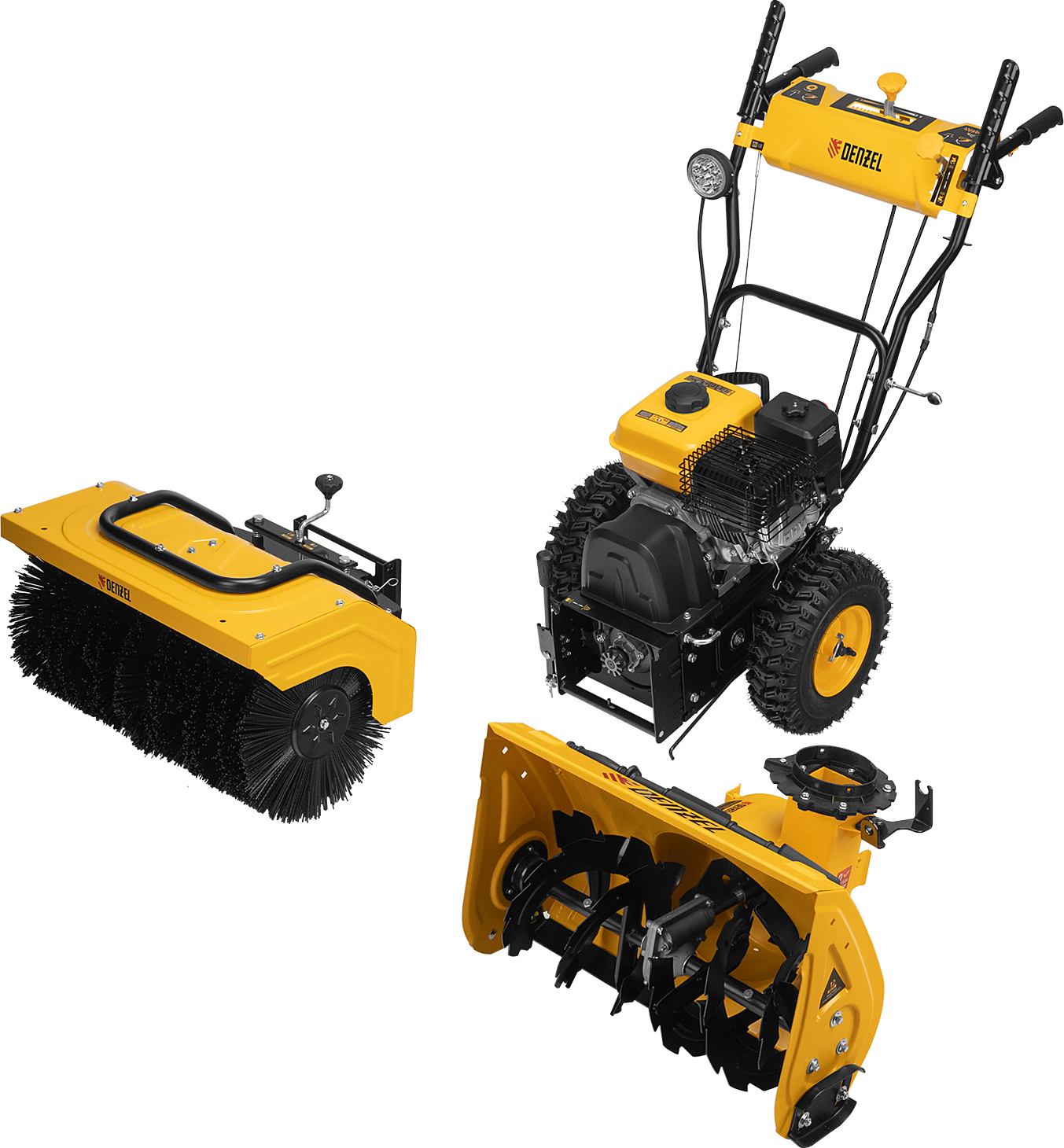 Изображение товара Снегоуборщик бензиновый DENZEL SWB-600 56 см 7 л.с. самоходный