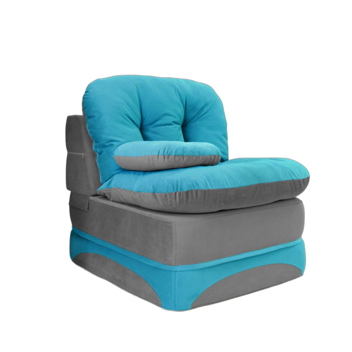 Изображение товара Кресло-кровать High performance Клиффорд 90x80x93 см бирюзовое
