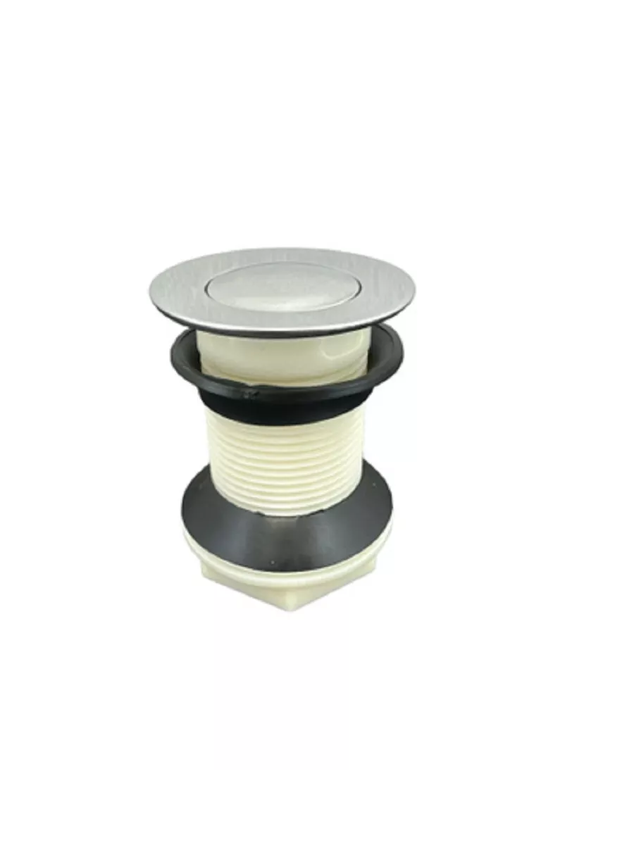 Изображение товара Донный клапан для раковины Griale 8 см хром клик-клак нержавеющая сталь