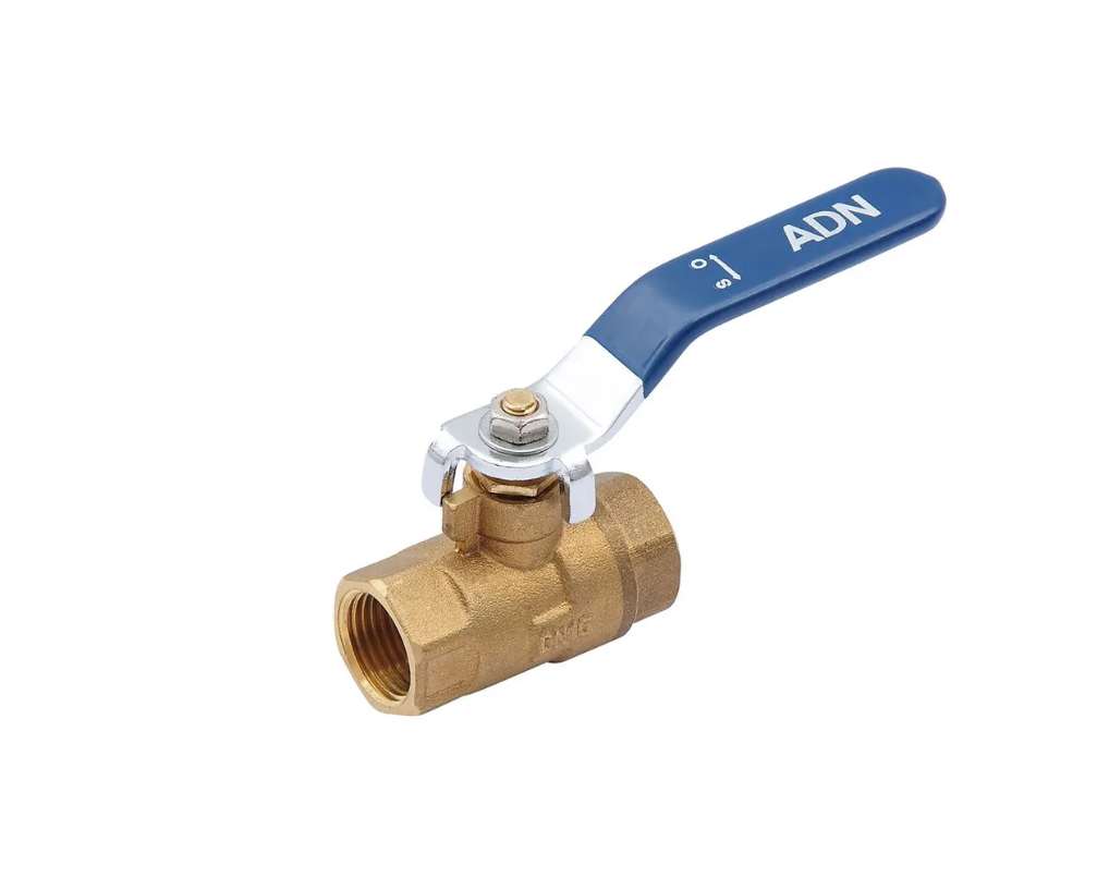 Изображение товара Кран шаровой прямой ADN 560H6604B DN15 PN50 1/2 ВР латунь